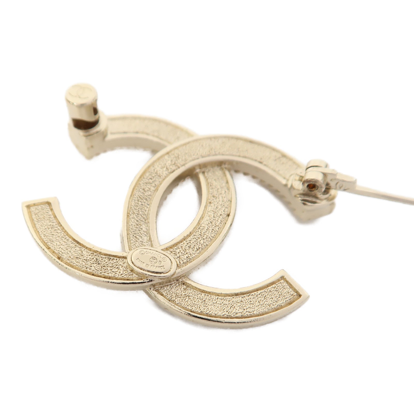 CHANEL 金屬Brooch胸針金色