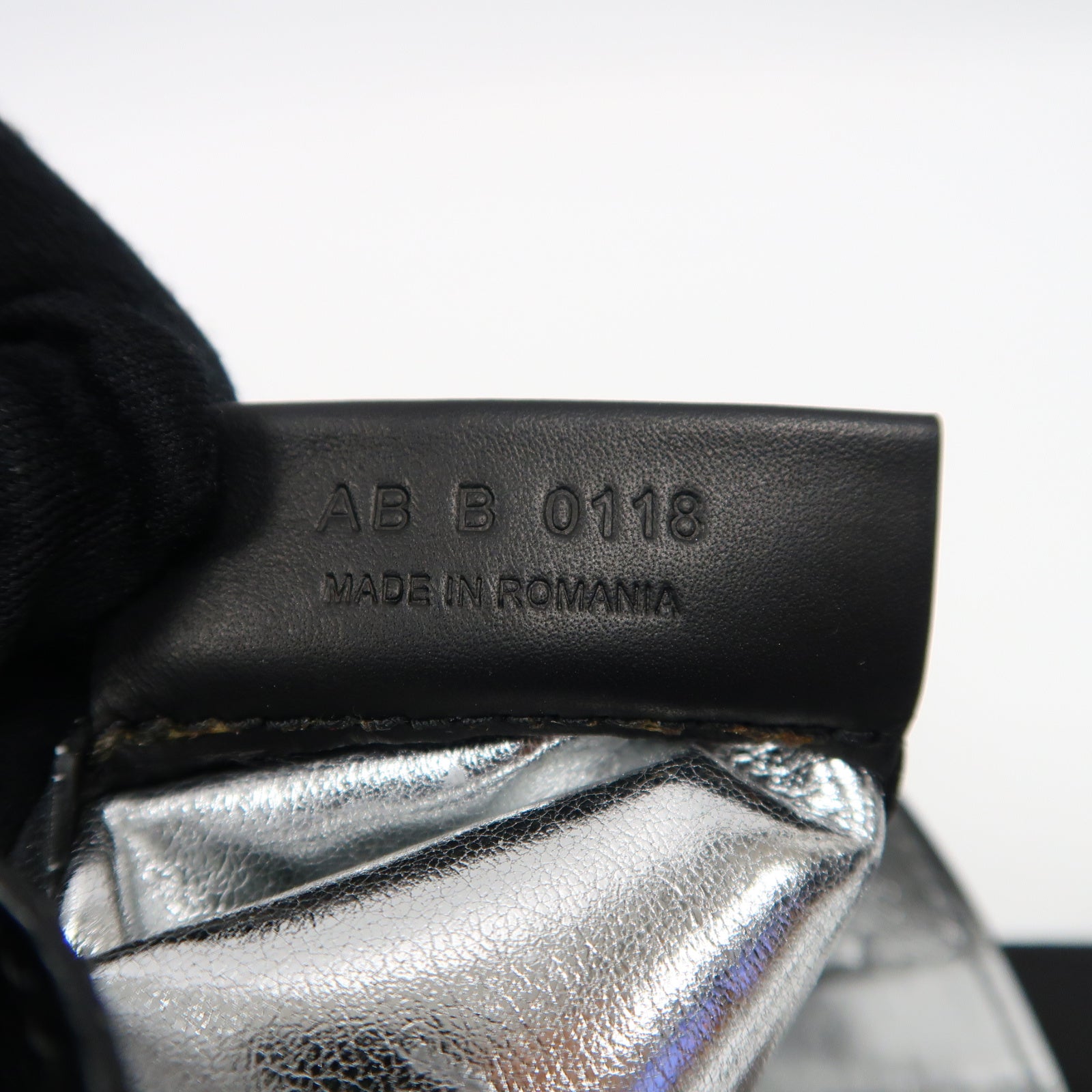 GIVENCHY 牛皮皮革Shoulder Bag銀扣手挽肩背兩用袋黑色