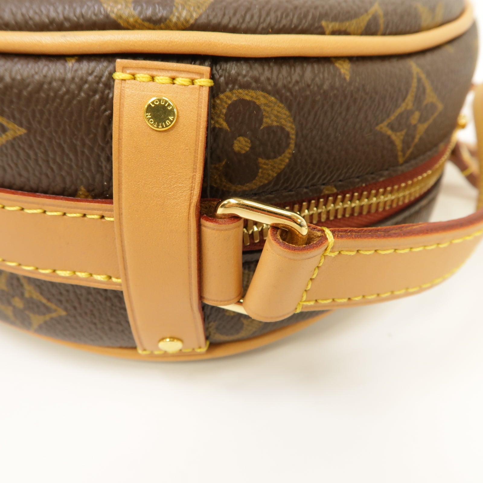 LOUIS VUITTON Monogram Boite Chapeau Souple PM金扣肩背袋啡色