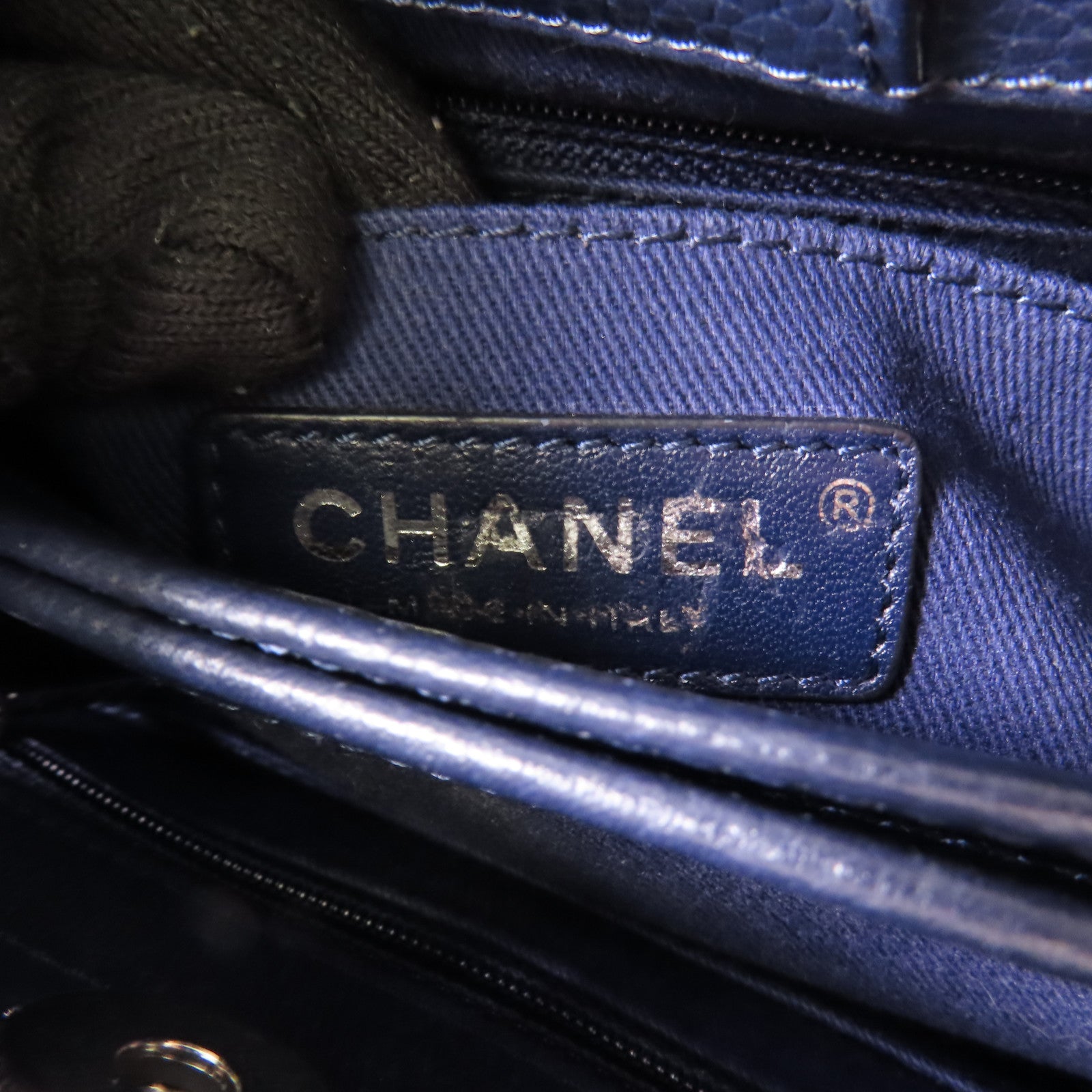 CHANEL 牛皮皮革Neo Executive Tote Mini銀扣手挽肩背兩用袋