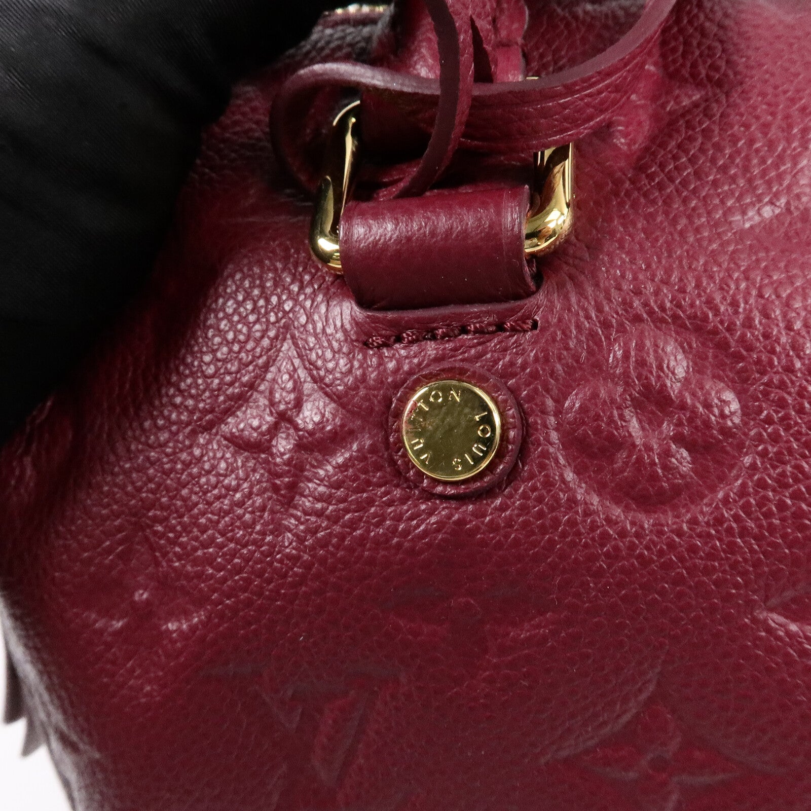 LOUIS VUITTON Monogram Empreinte Speedy 25手挽肩背兩用袋