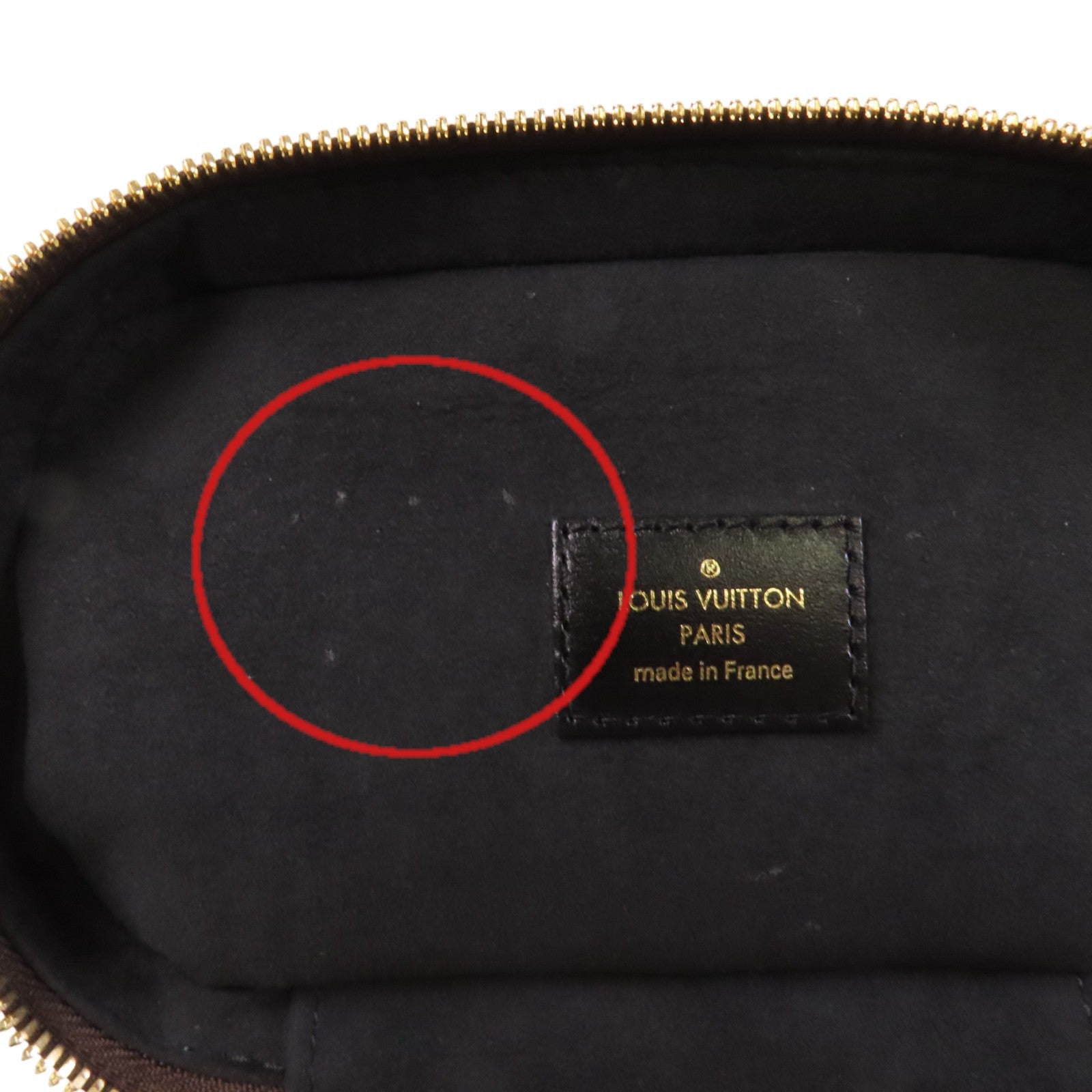 LOUIS VUITTON Monogram Reverse Vanity PM金扣手挽肩背兩用袋