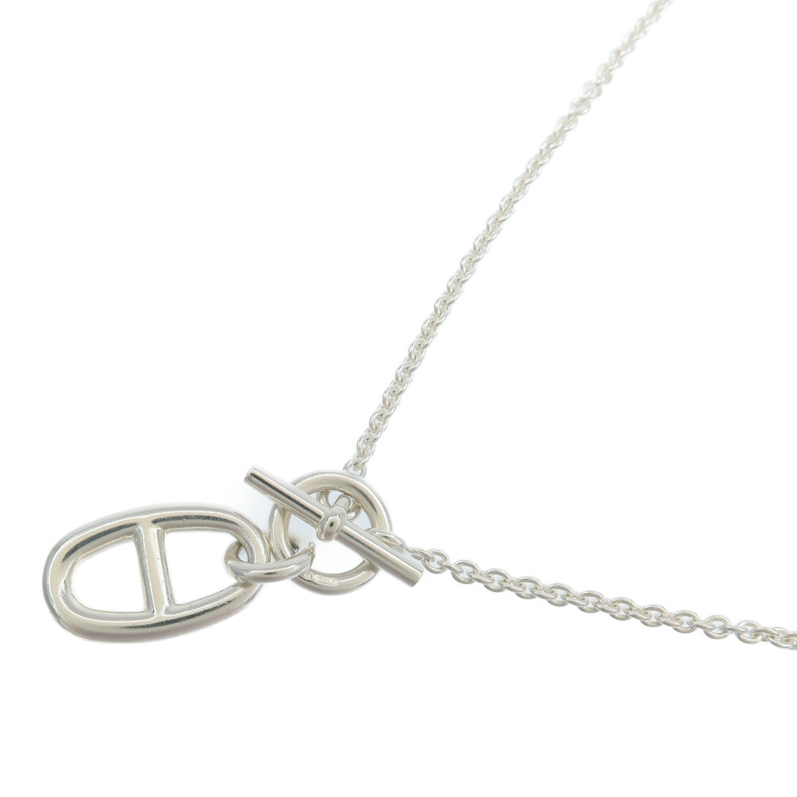 HERMES 925純銀Chaine D'Ancre Necklace項鍊