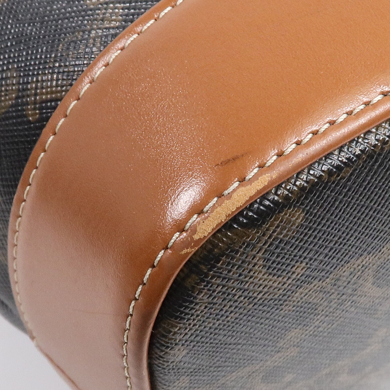 CELINE 塗層帆布Triomphe Small Bucket Bag肩背袋