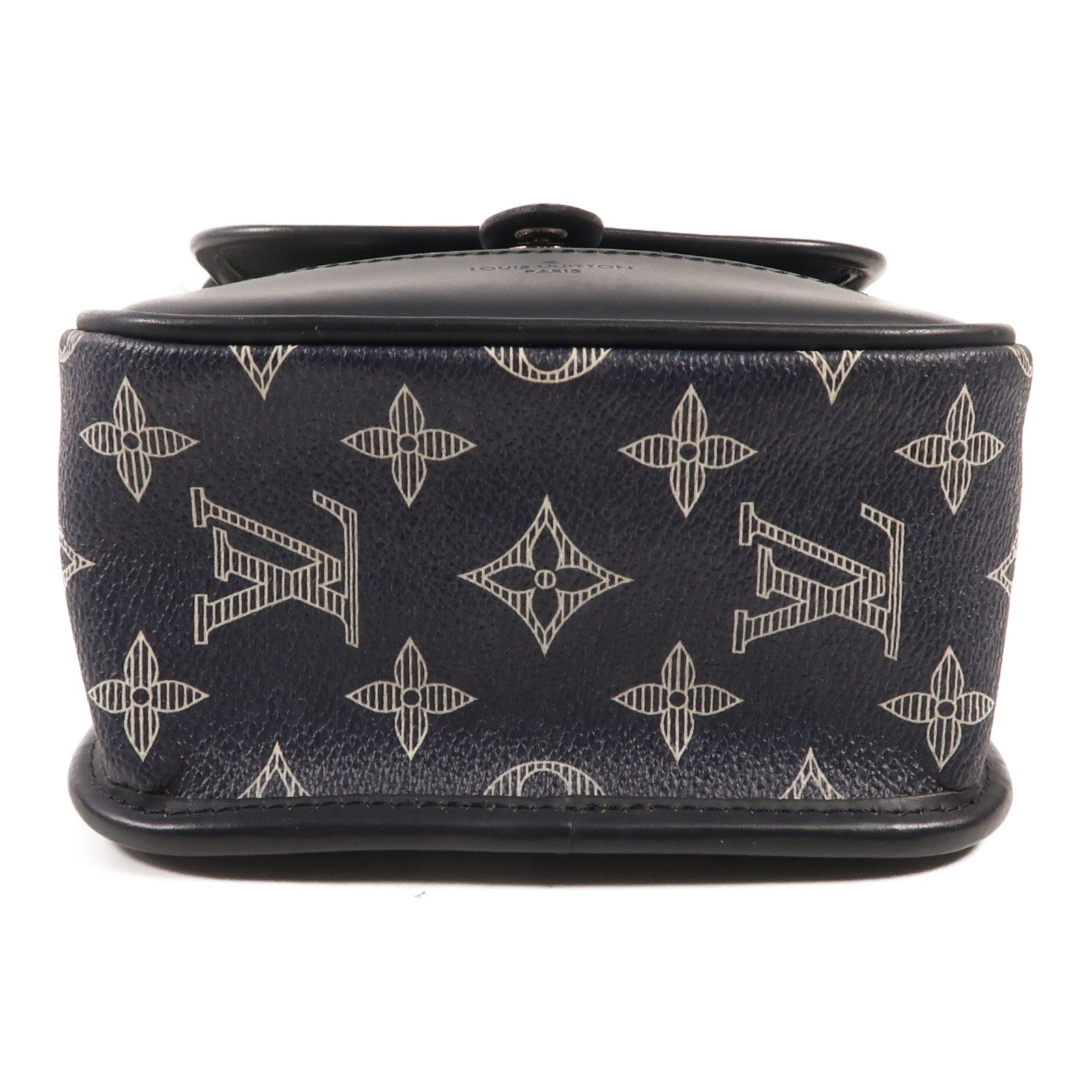 LOUIS VUITTON Monogram Savannah Messenger BB銀扣肩背袋