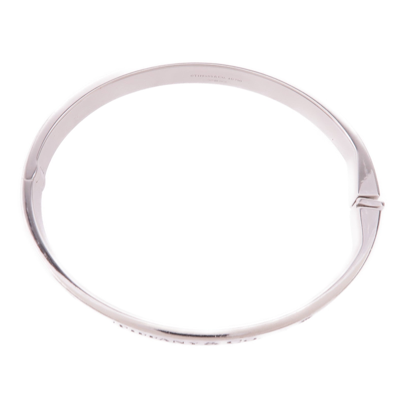 TIFFANY＆CO 18K白金Bangle手鐲