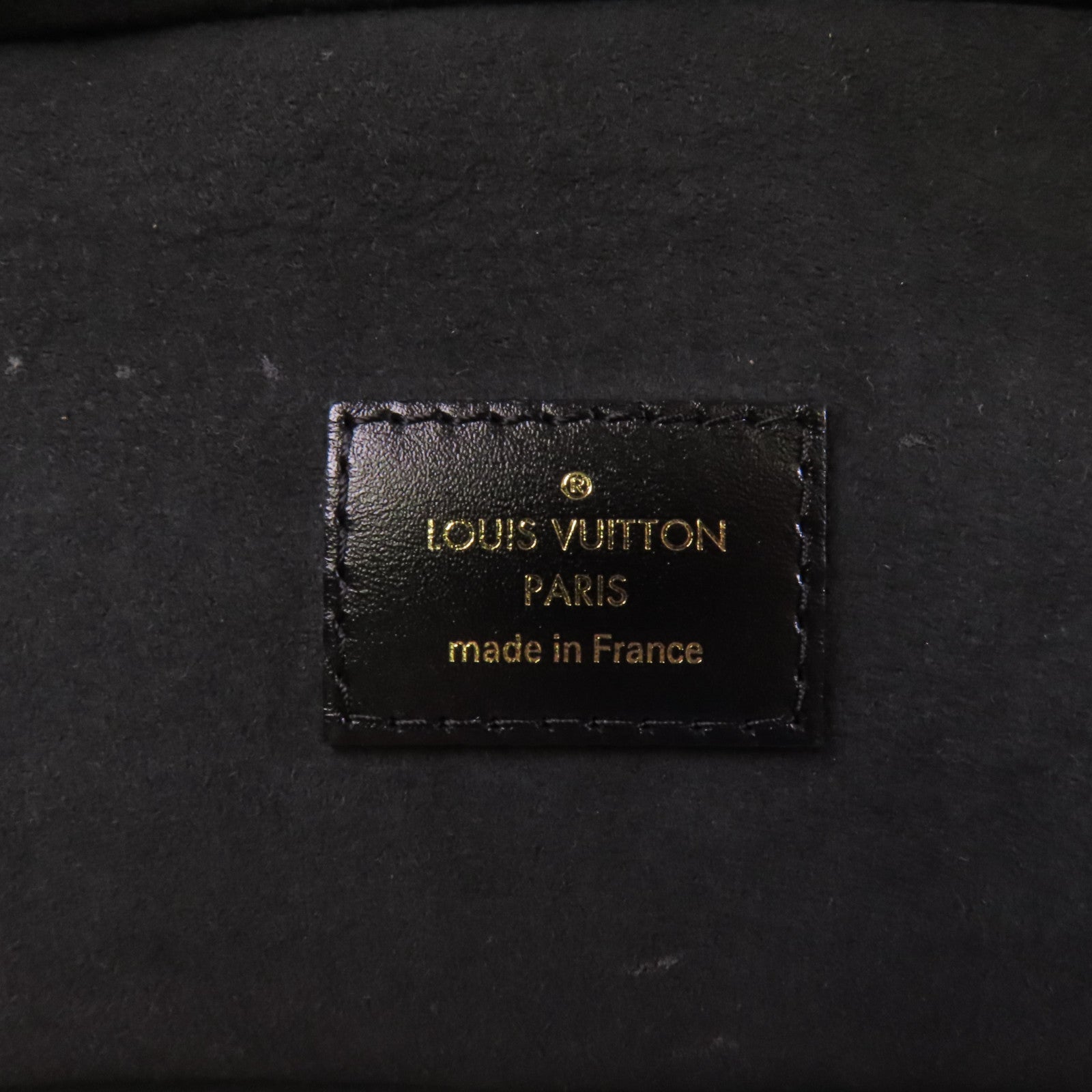 LOUIS VUITTON Monogram Reverse Vanity PM金扣手挽肩背兩用袋