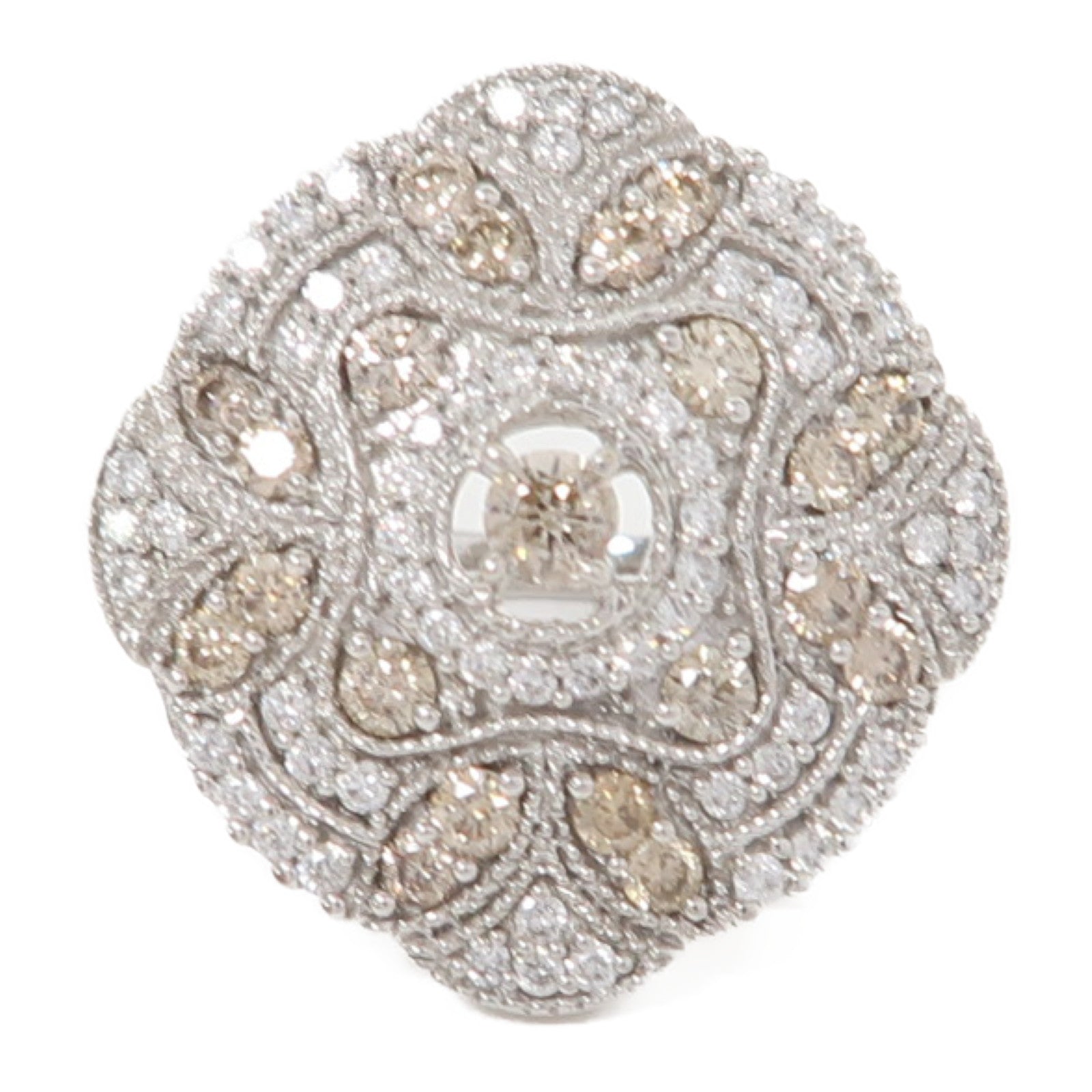 JEWELRY 【激減優惠】18K白金Diamond 8.7g鑽石戒指US#6