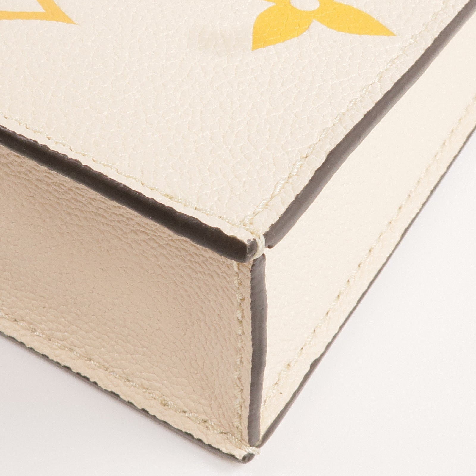 LOUIS VUITTON Monogram Empreinte Petit Sack Plat金扣手挽肩背兩用袋