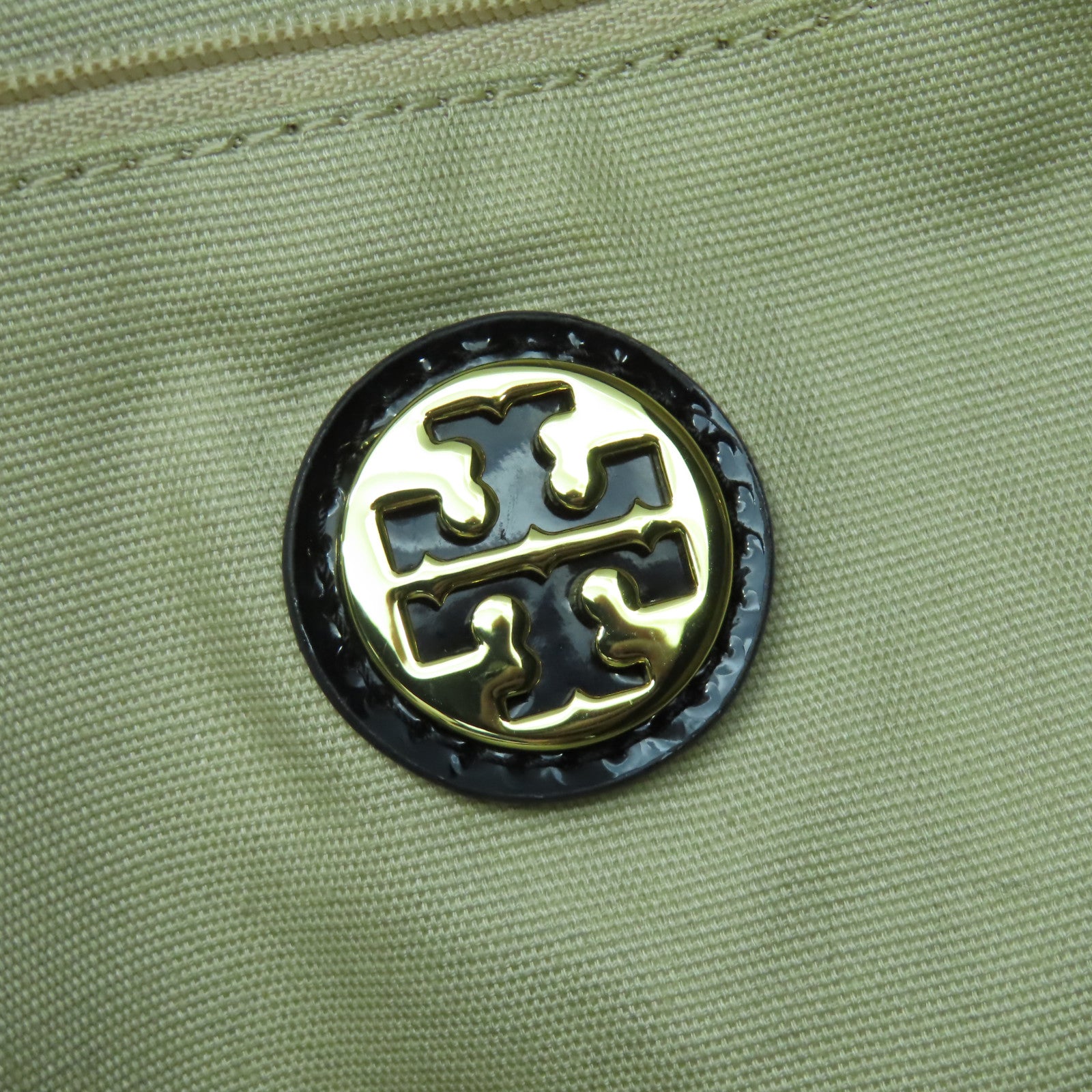 Tory Burch 【激減優惠】尼龍Tote Bag金扣手挽袋黑色