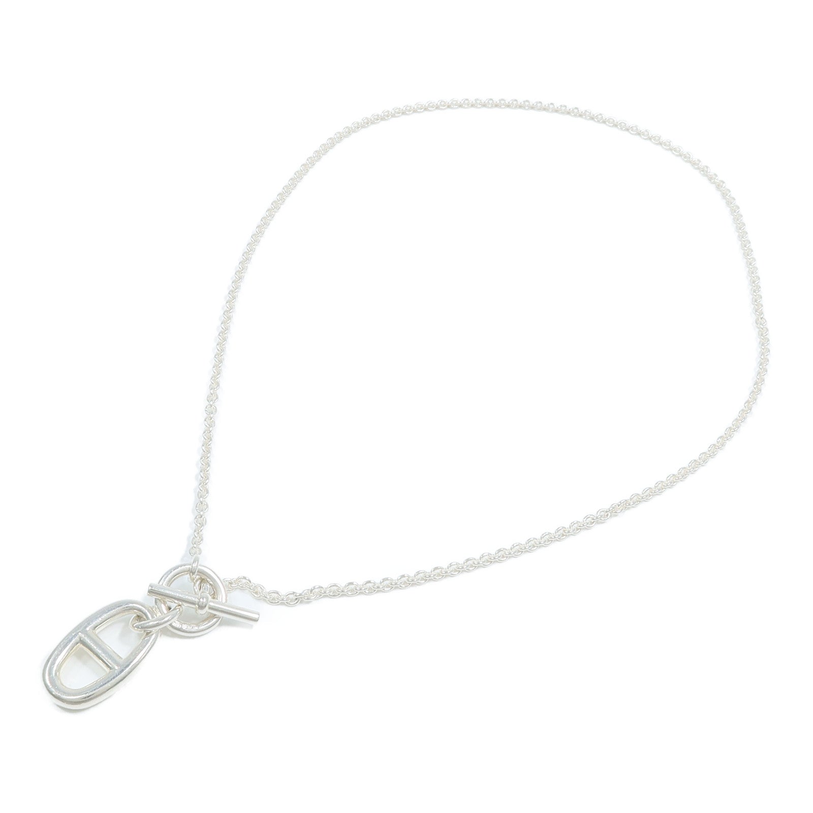 HERMES 925純銀Chaine D'Ancre Necklace項鍊