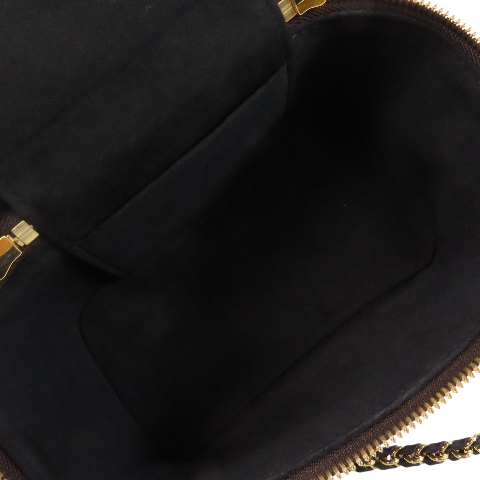 LOUIS VUITTON Monogram Reverse Vanity PM金扣手挽肩背兩用袋