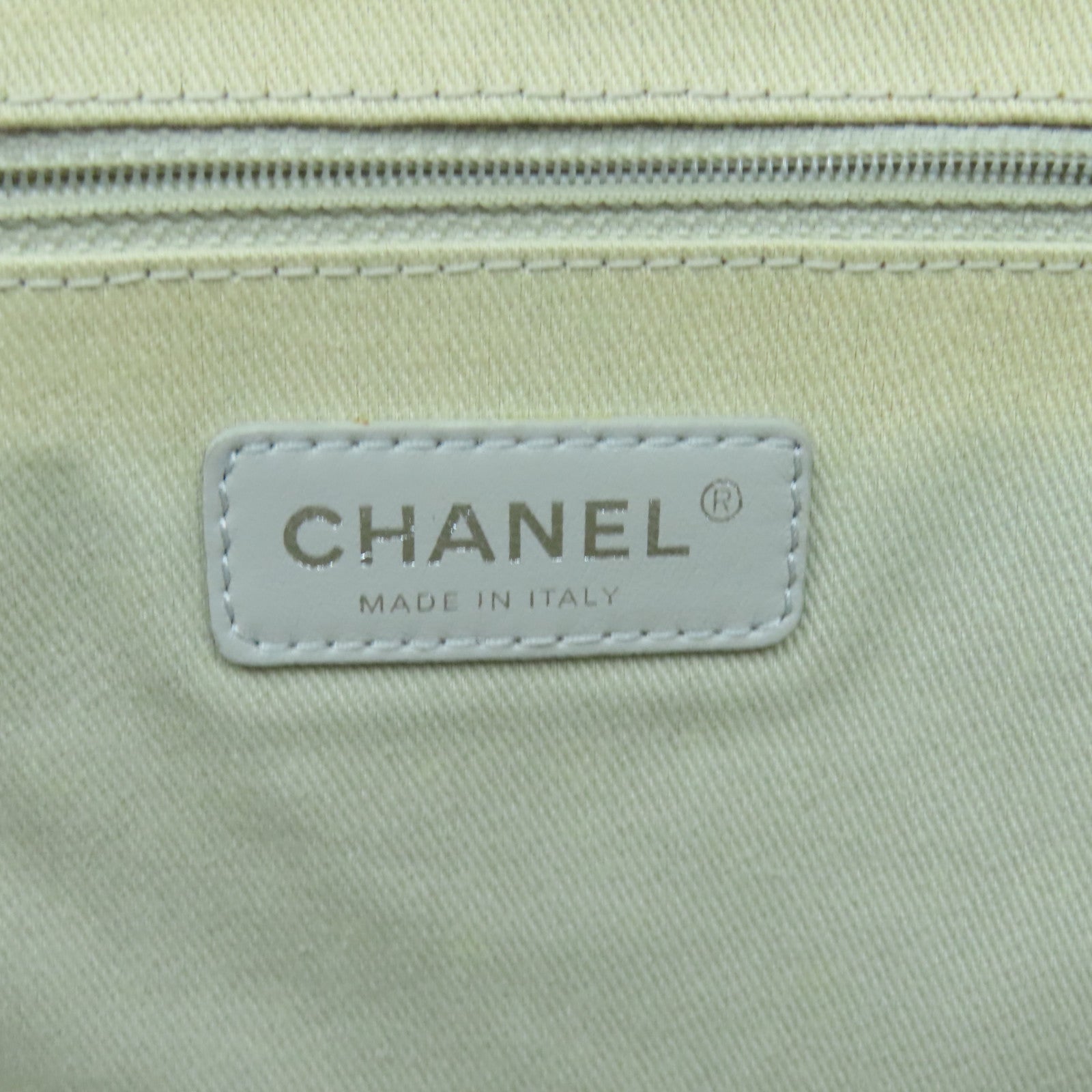CHANEL **【激減優惠】牛皮皮革Deauville Large Tote銀扣手挽肩背兩用袋粉紅色