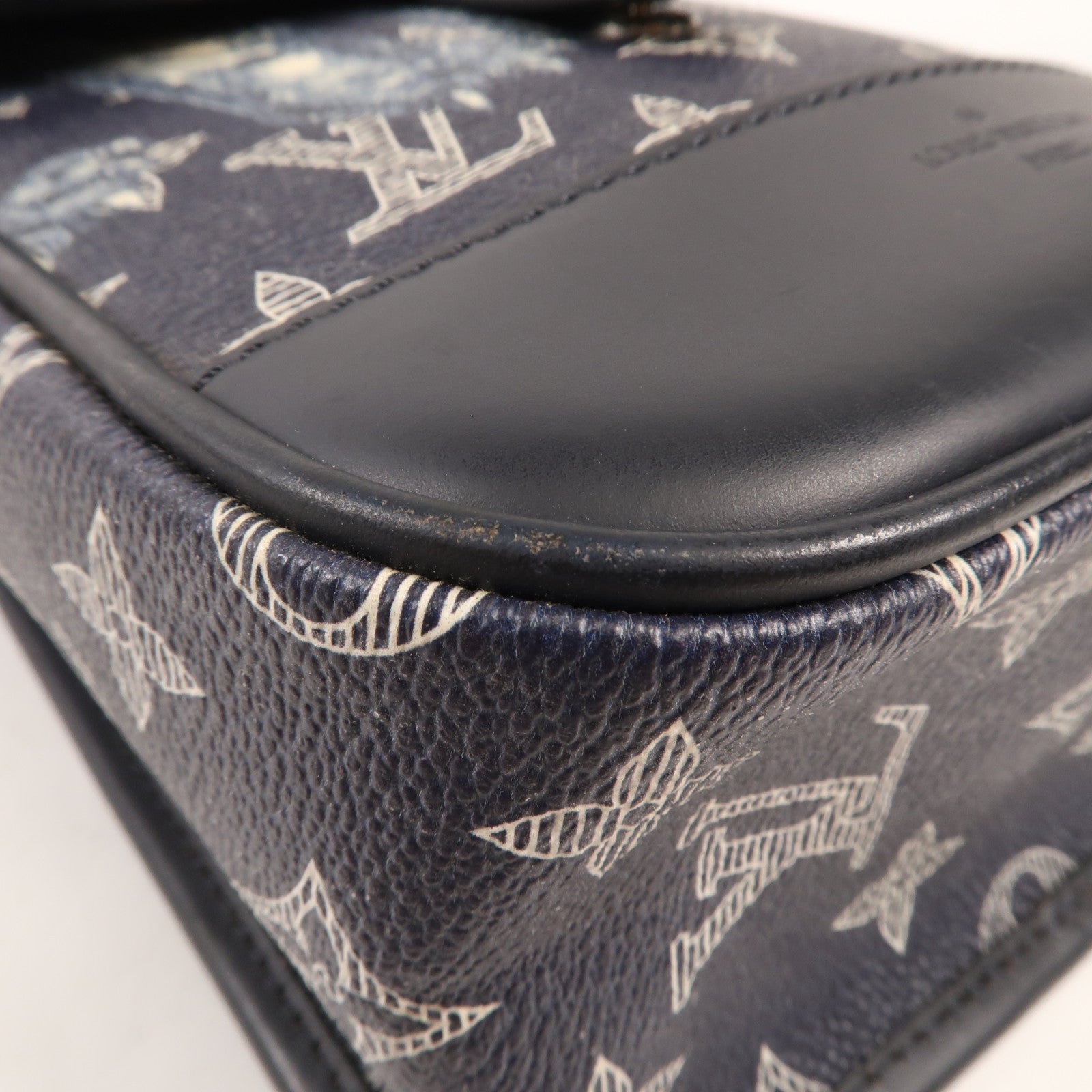 LOUIS VUITTON Monogram Savannah Messenger BB銀扣肩背袋