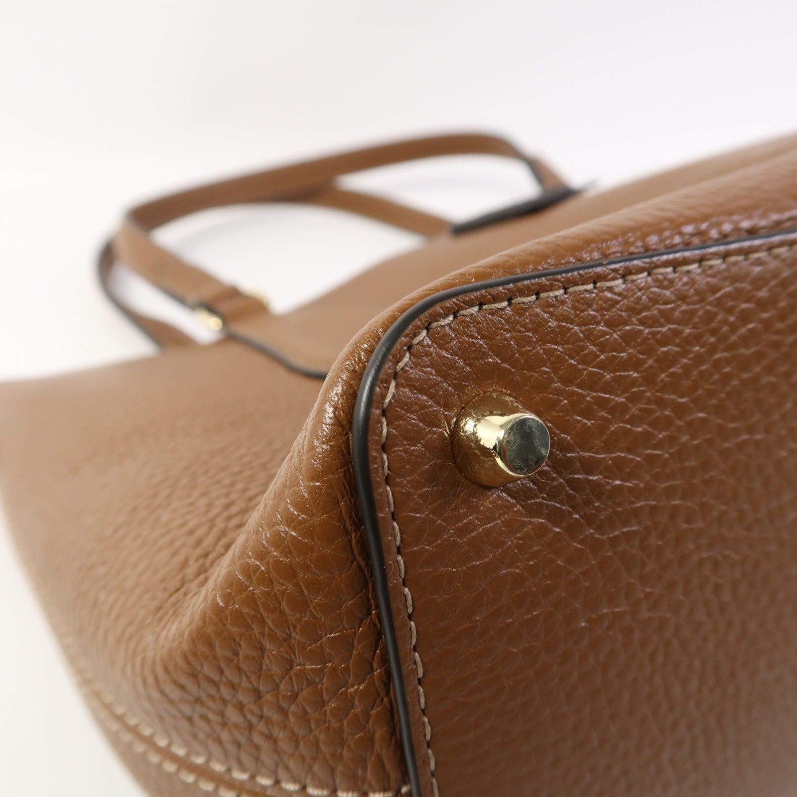 Furla 牛皮皮革Shoulder Bag金扣手挽肩背兩用袋