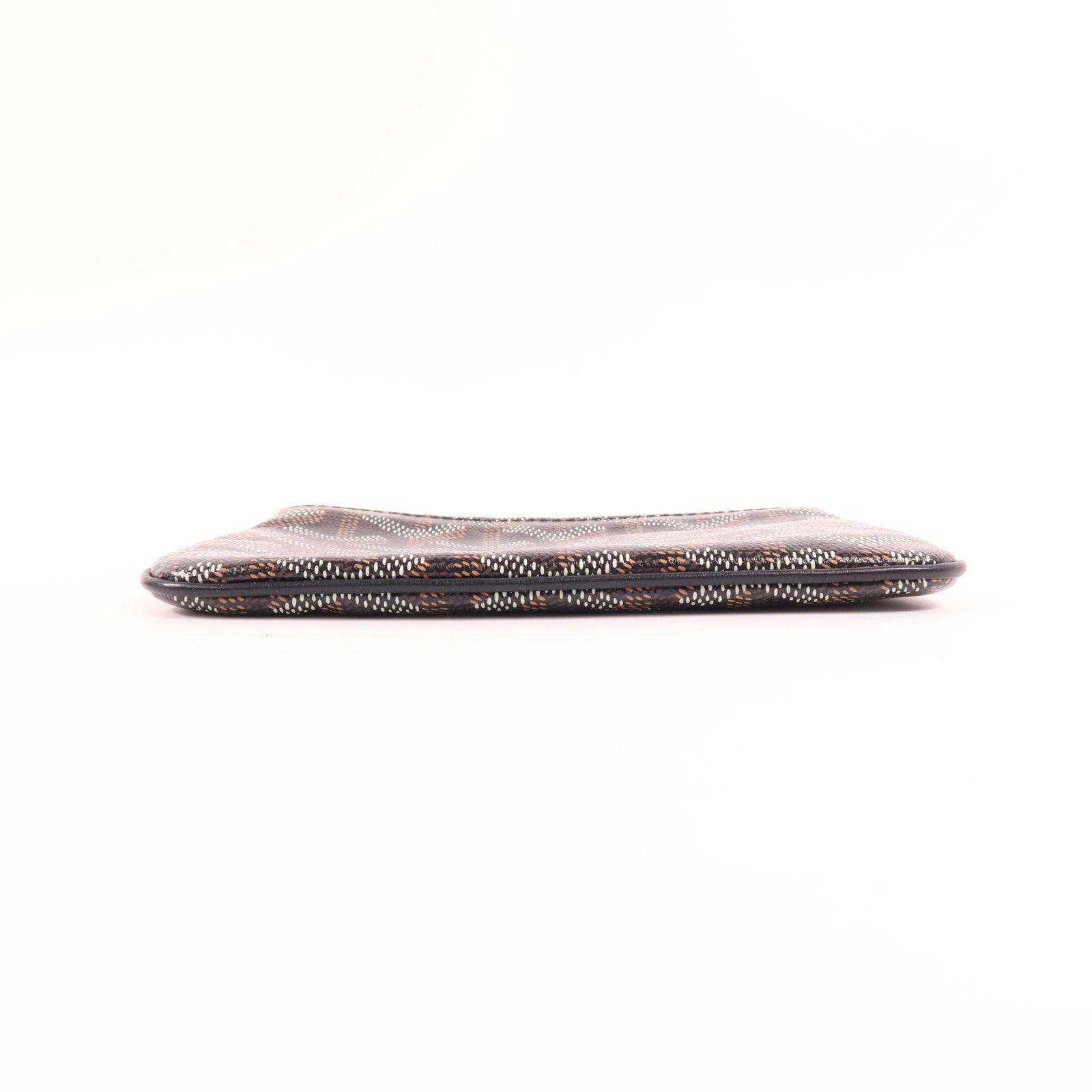 GOYARD 塗層帆布Pouch銀扣手拿包