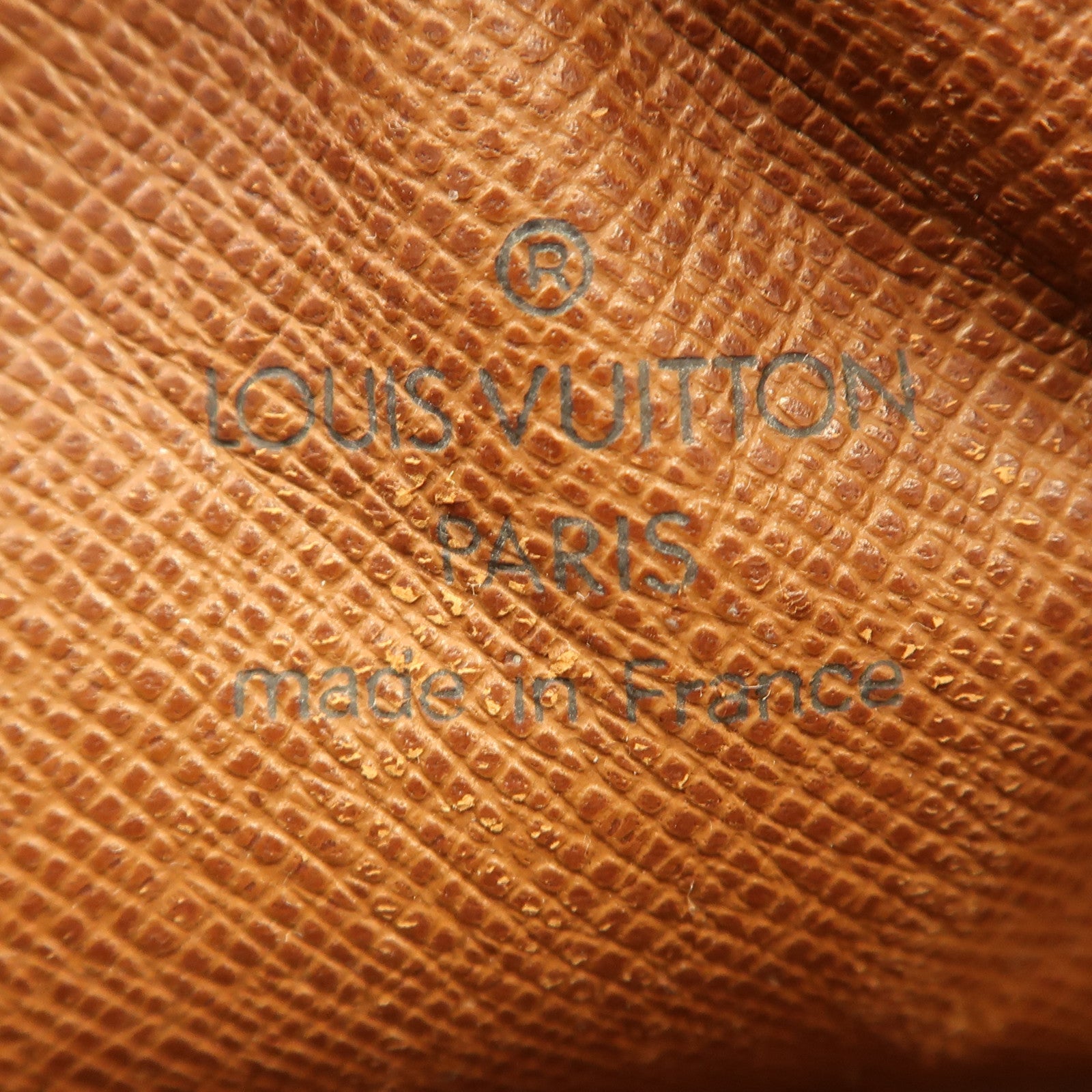 LOUIS VUITTON Monogram Danube金扣肩背袋棕色