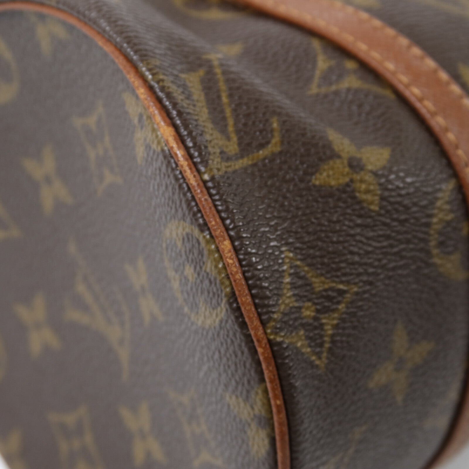 LOUIS VUITTON Monogram Papillon PM金扣手挽袋