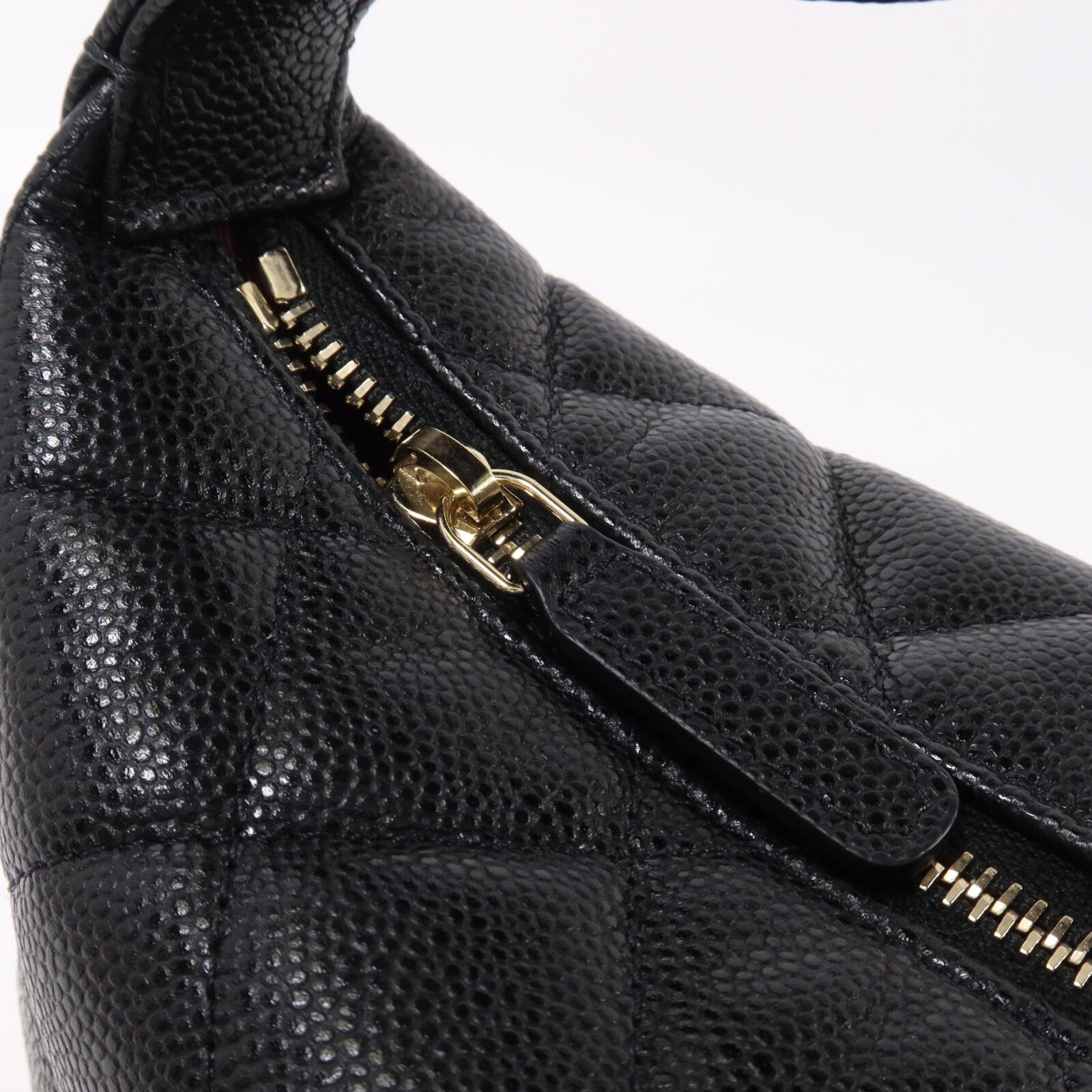 CHANEL 牛皮皮革Chain Shoulder鏈帶手挽肩背兩用袋