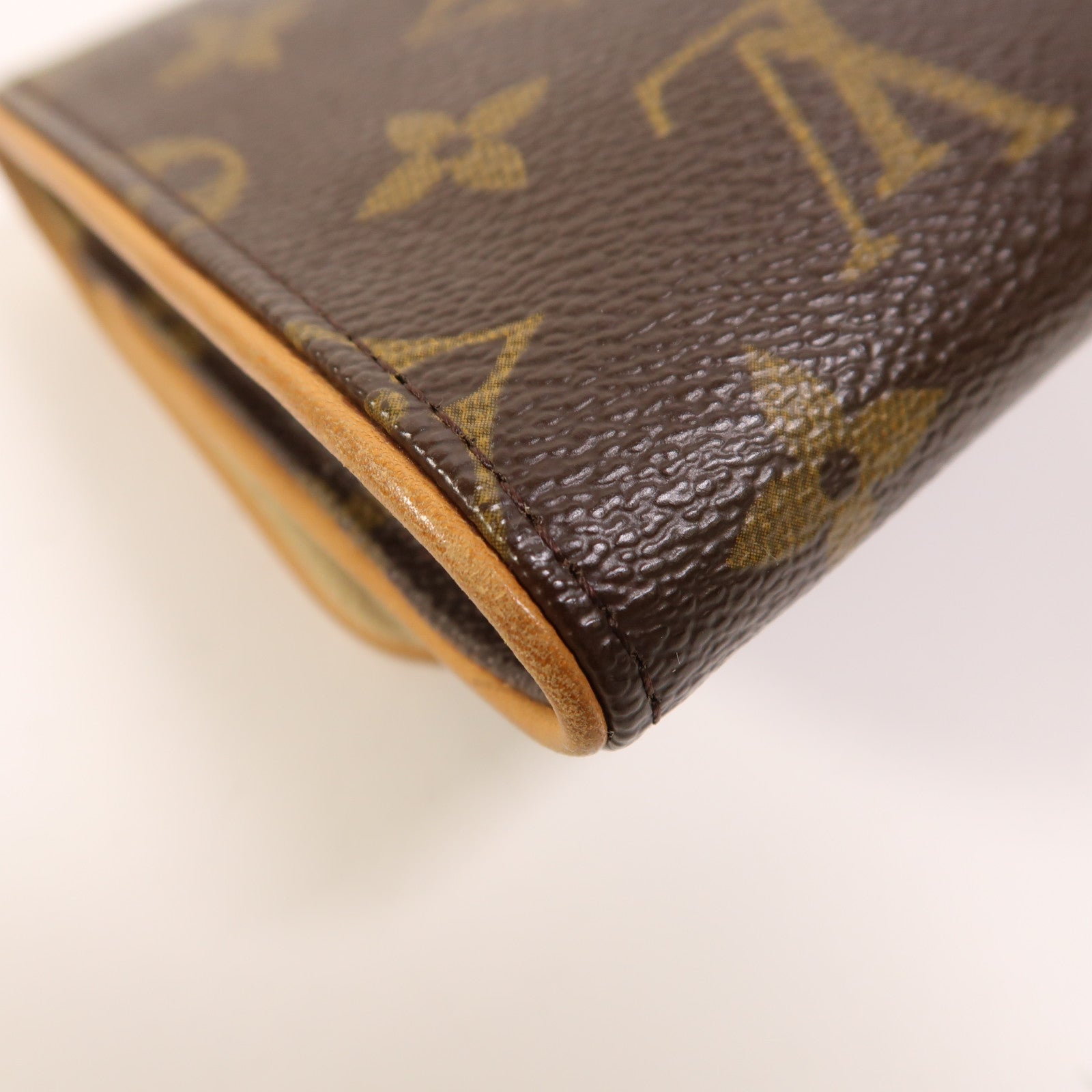 LOUIS VUITTON Monogram Pochette Twin GM金扣肩背袋