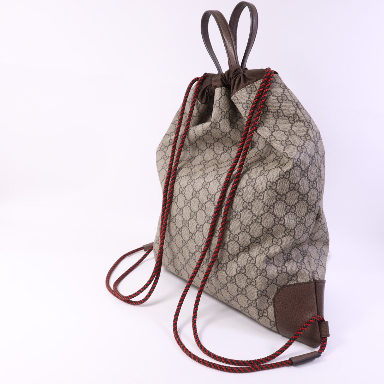 GUCCI 塗層帆布Supreme Courier Backpack金扣背包