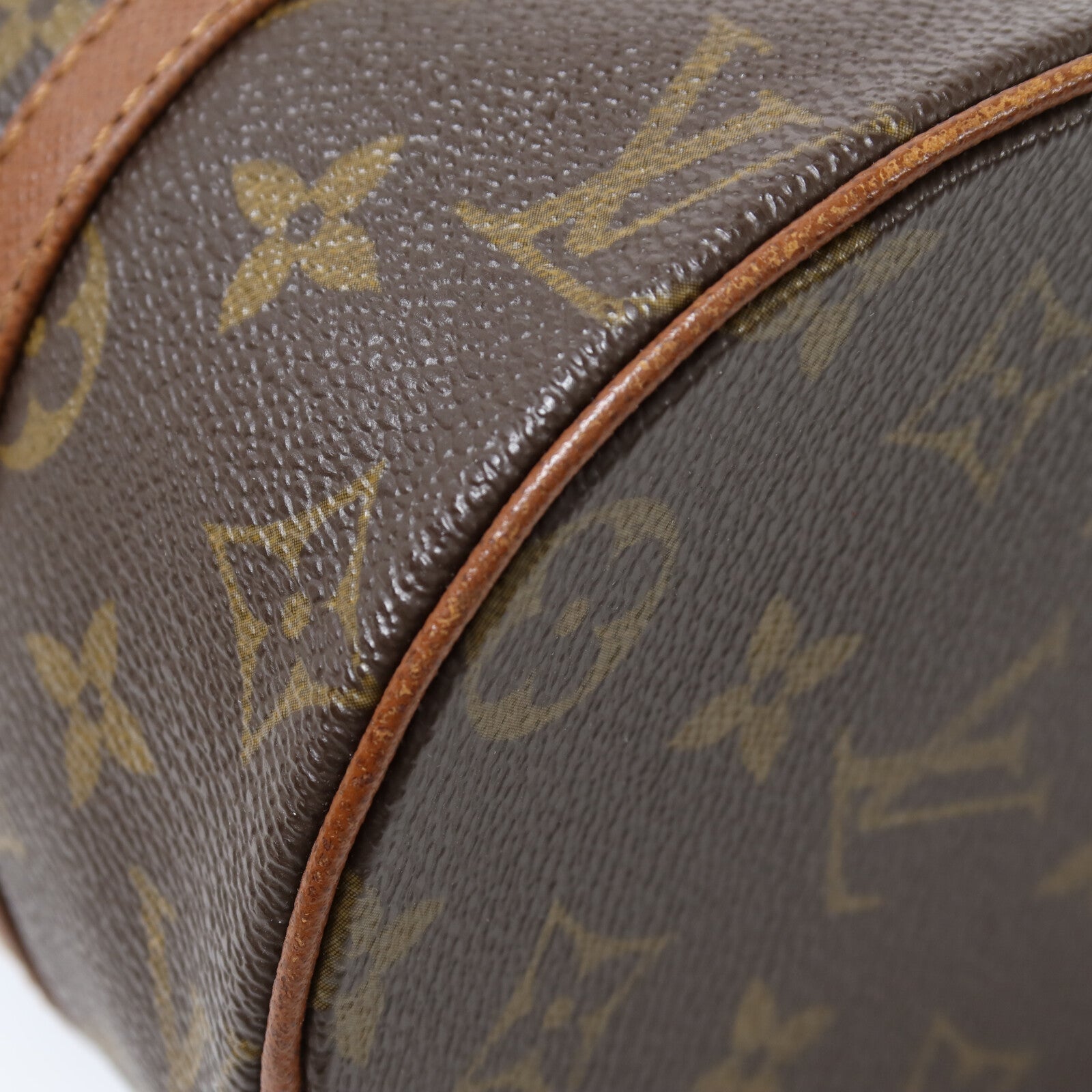LOUIS VUITTON Monogram Papillon PM金扣手挽袋