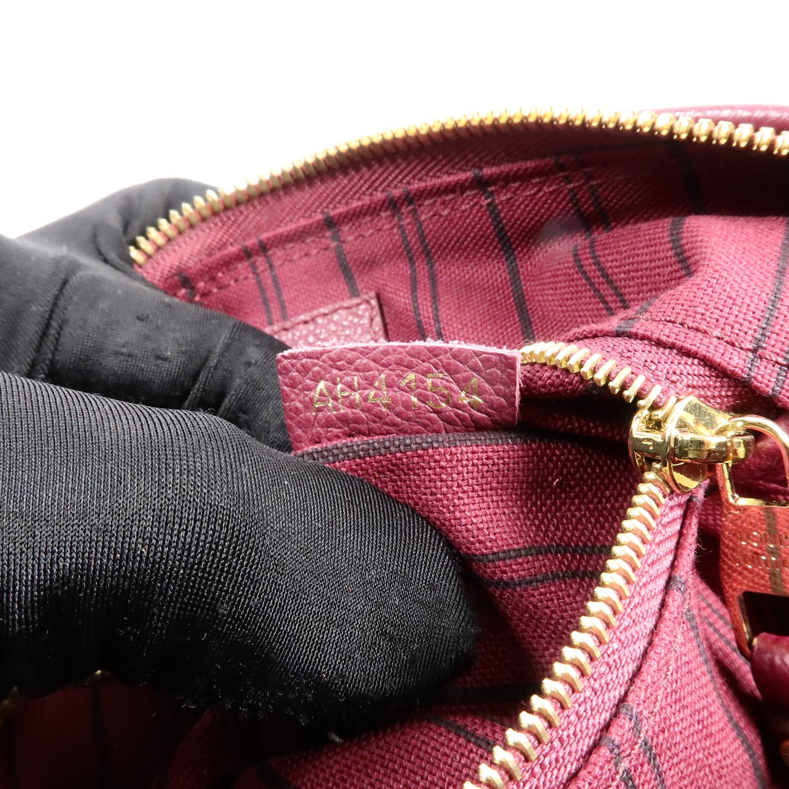 LOUIS VUITTON Monogram Empreinte Speedy 25手挽肩背兩用袋