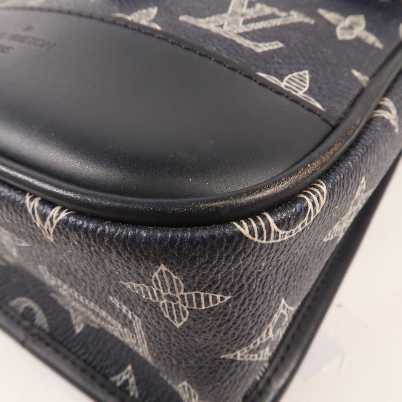 LOUIS VUITTON Monogram Savannah Messenger BB銀扣肩背袋