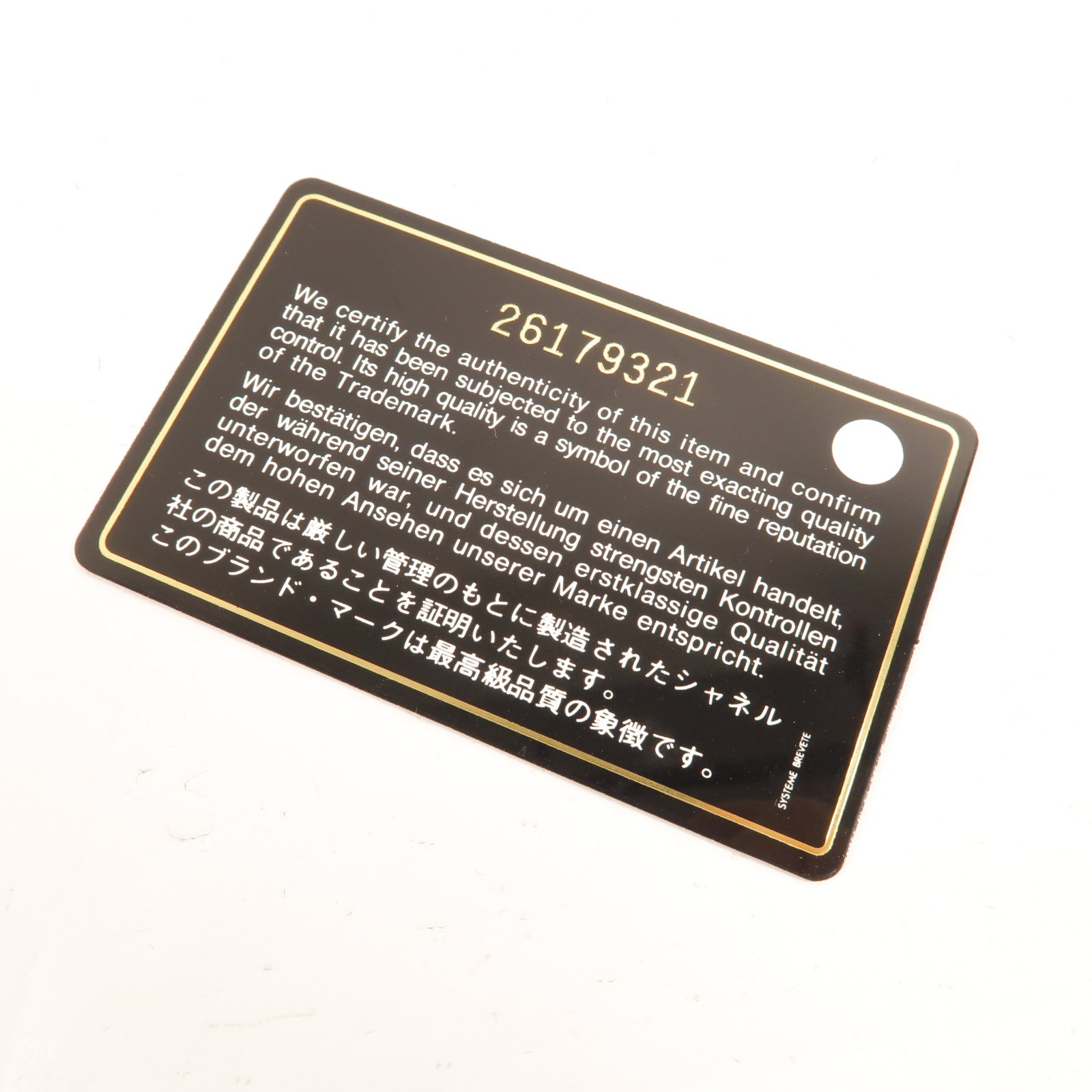 CHANEL 牛皮皮革CC Filigree Vanity Case Medium鏈帶肩背袋
