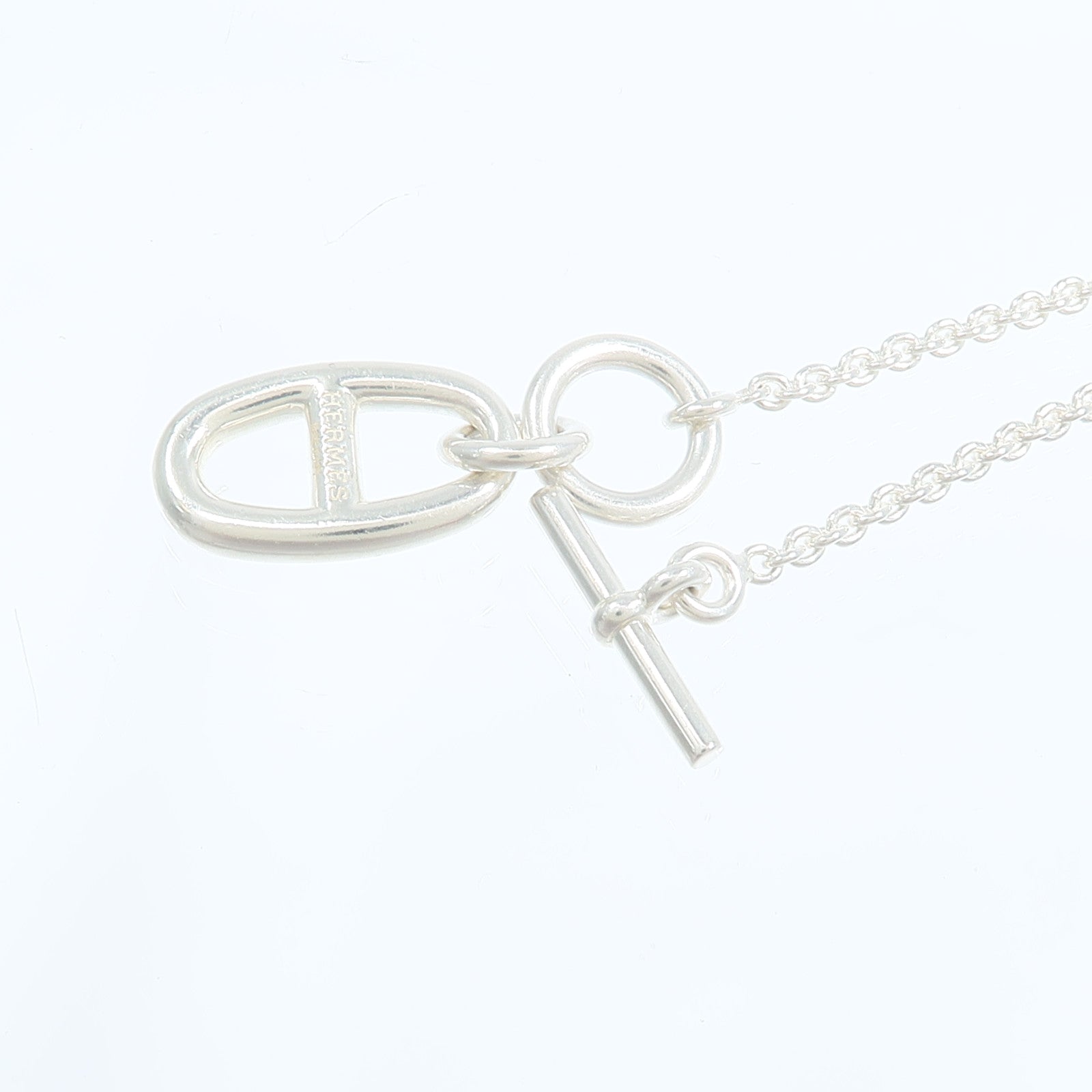 HERMES 925純銀Chaine D'Ancre Necklace項鍊