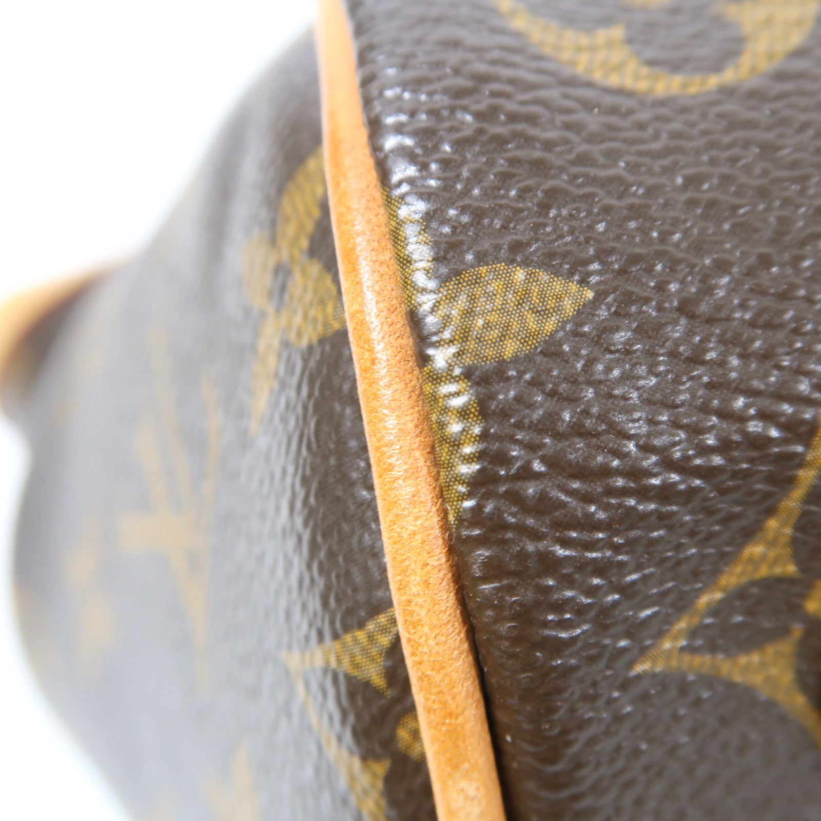 LOUIS VUITTON 【激減優惠】Monogram Tivoli PM金扣手挽袋啡色