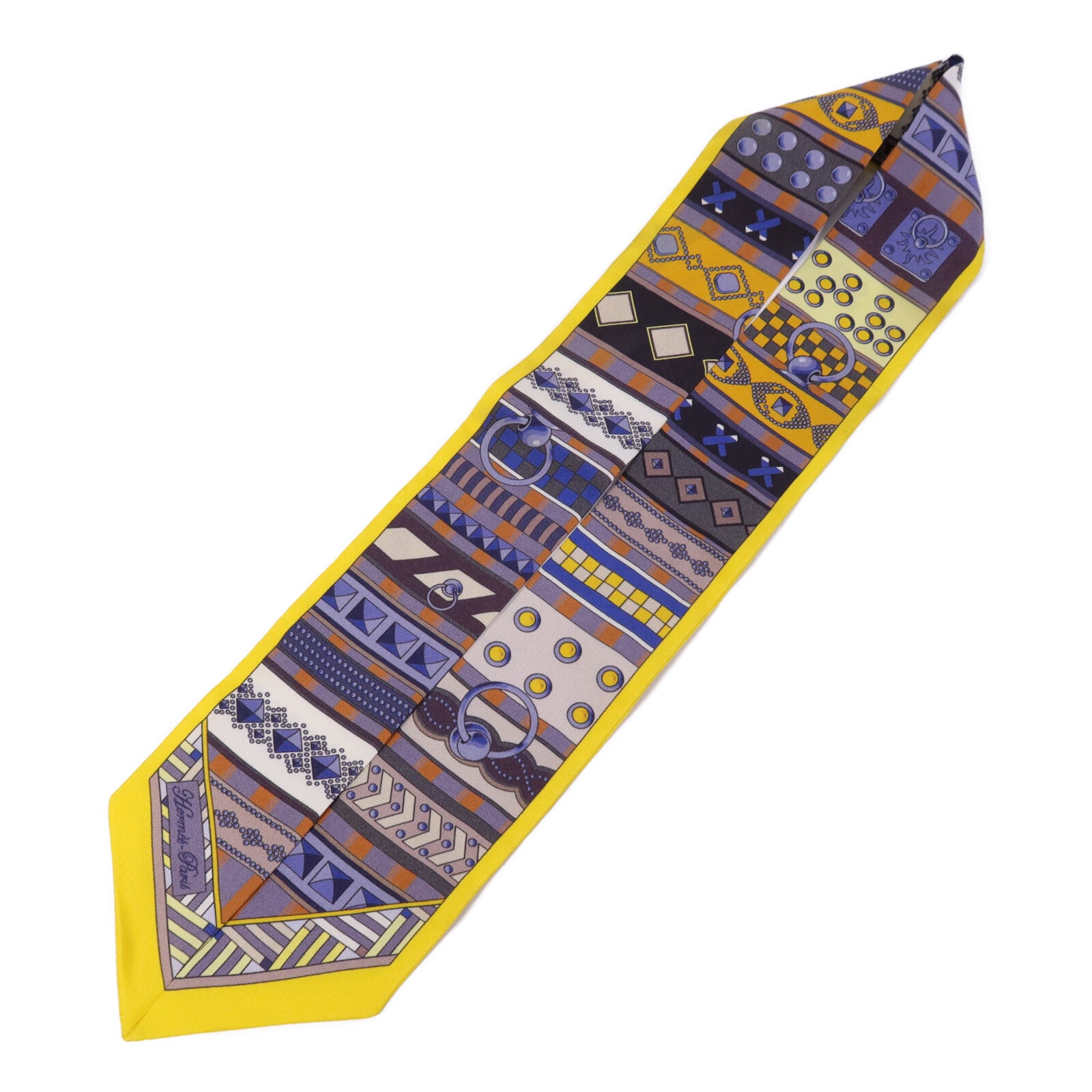 HERMES 絲質Twilly絲巾