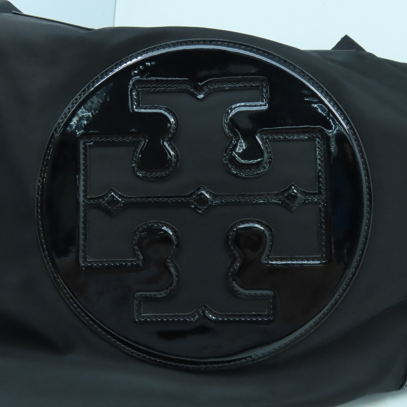 Tory Burch 【激減優惠】尼龍Tote Bag金扣手挽袋黑色