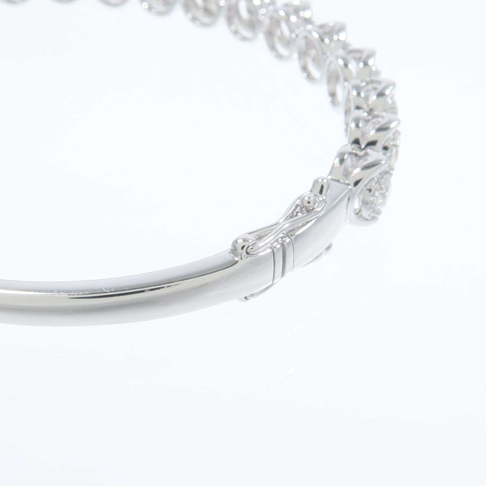 JEWELRY 18K白金Diamond Bangle鑽石手鐲