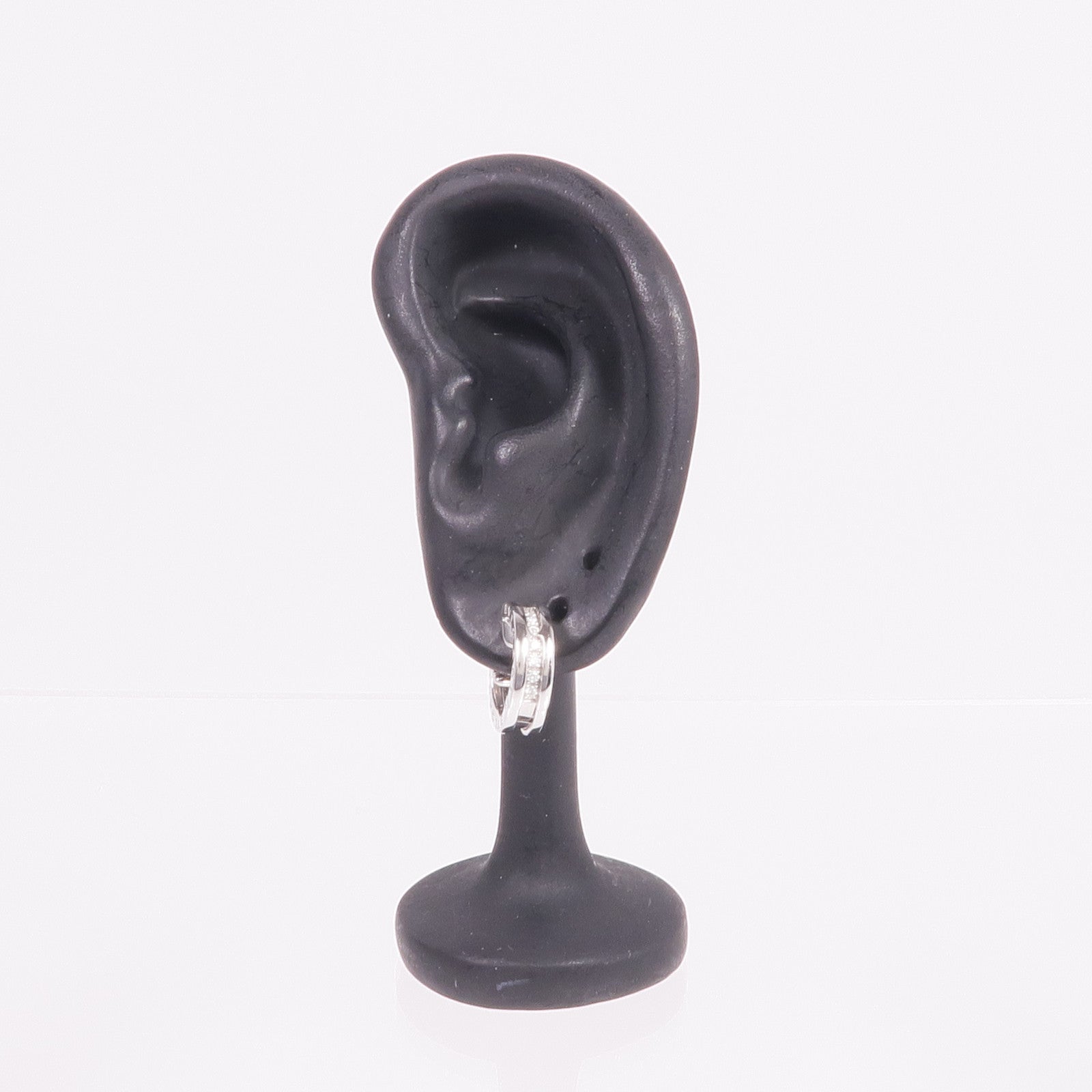 BVLGARI 18K白金B.zero1 Earrings鑽石耳環