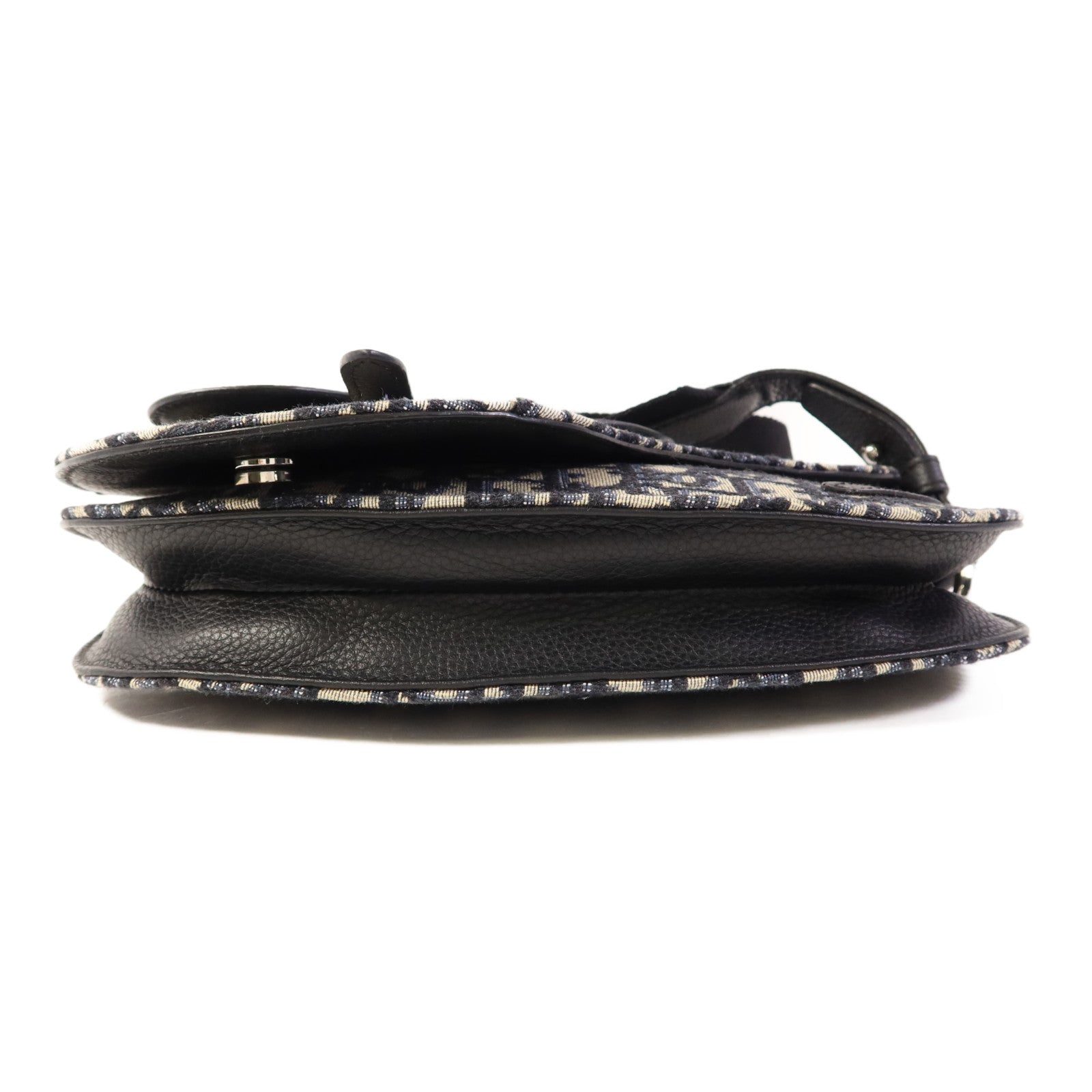 Dior 帆布Oblique Waist/Body Bag銀扣腰包