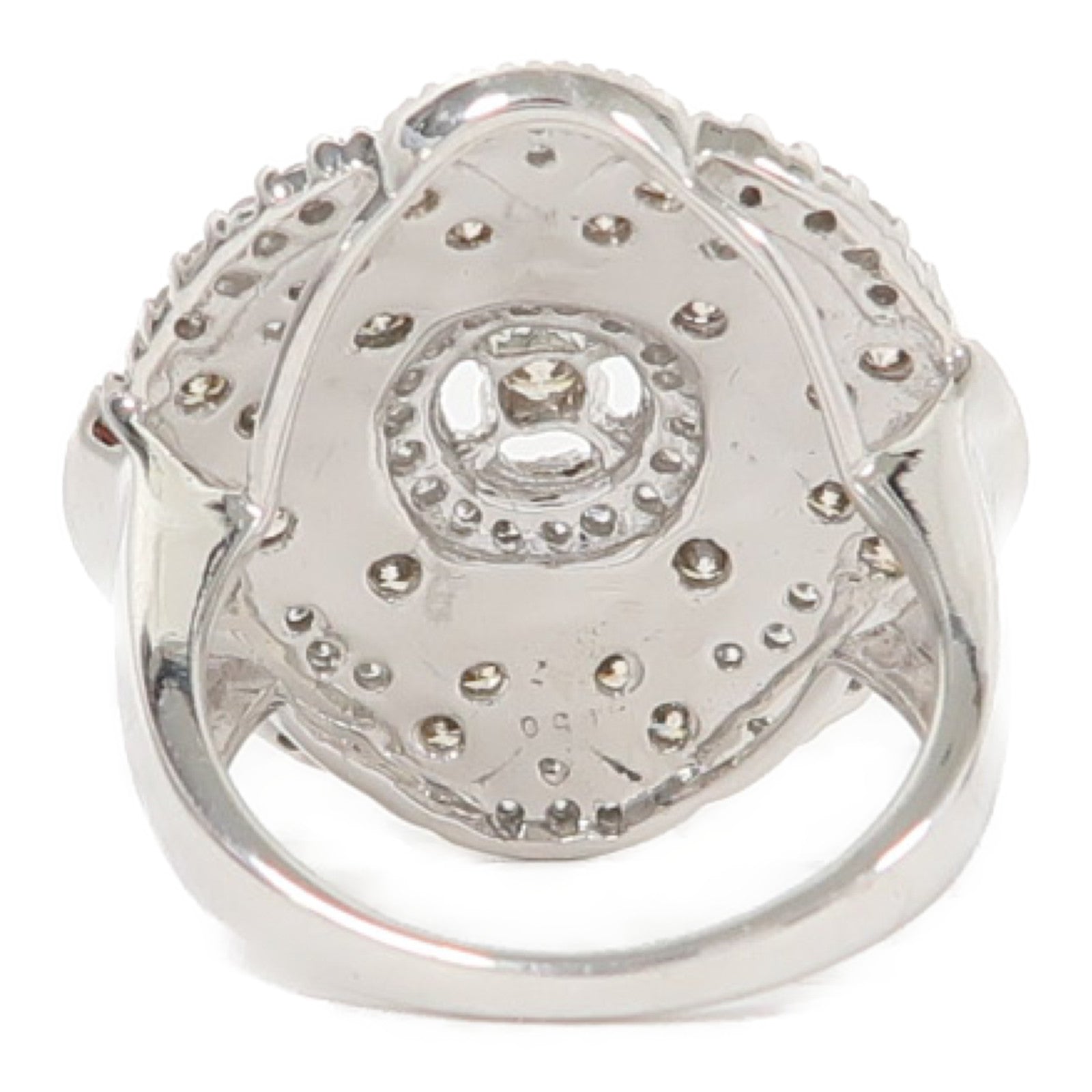 JEWELRY 【激減優惠】18K白金Diamond 8.7g鑽石戒指US#6