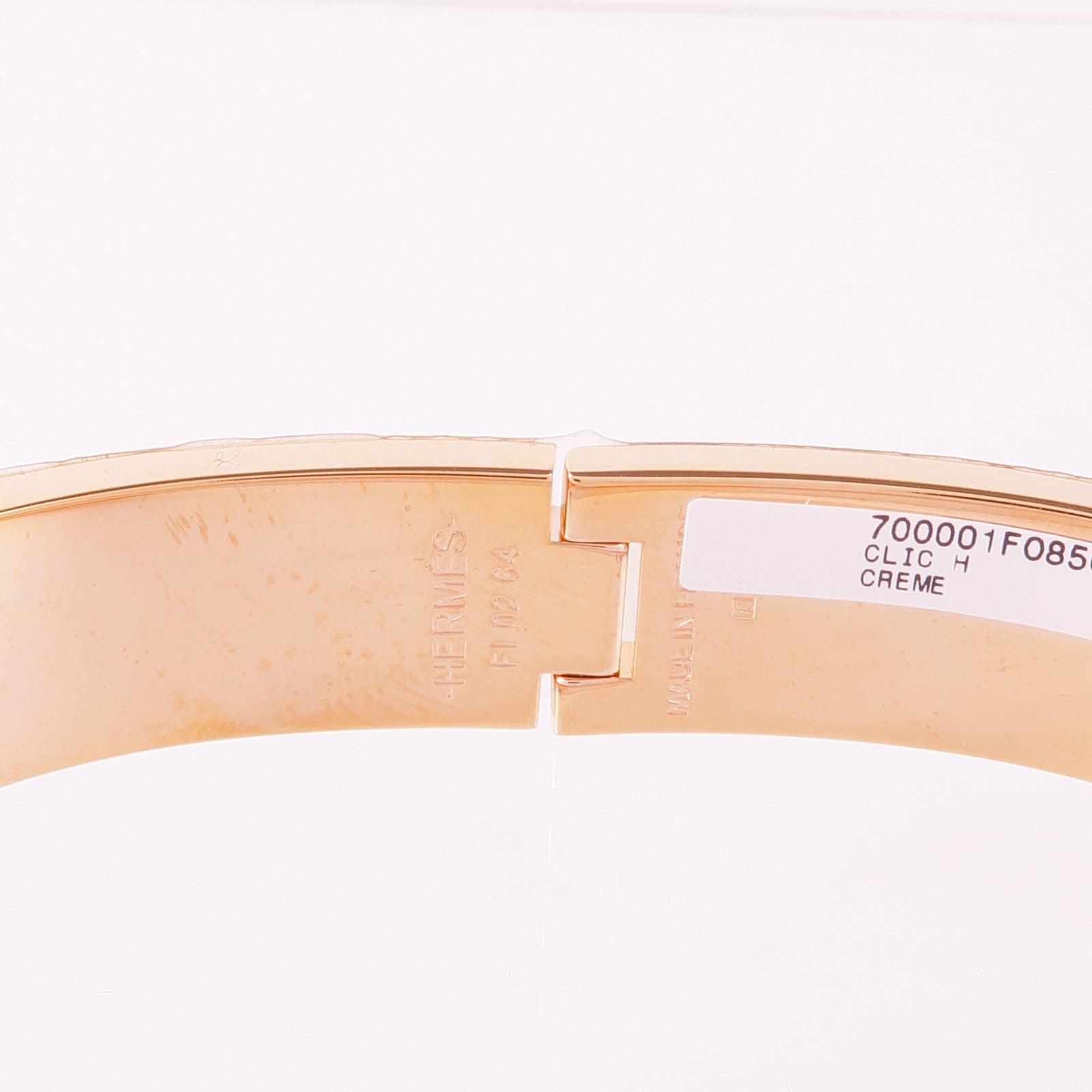 HERMES 金屬/琺瑯Clic H手鐲