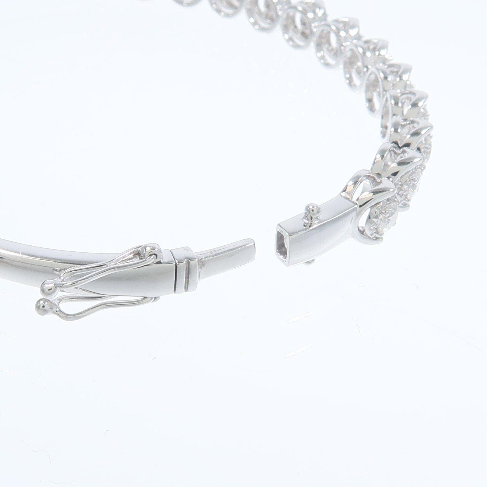 JEWELRY 18K白金Diamond Bangle鑽石手鐲