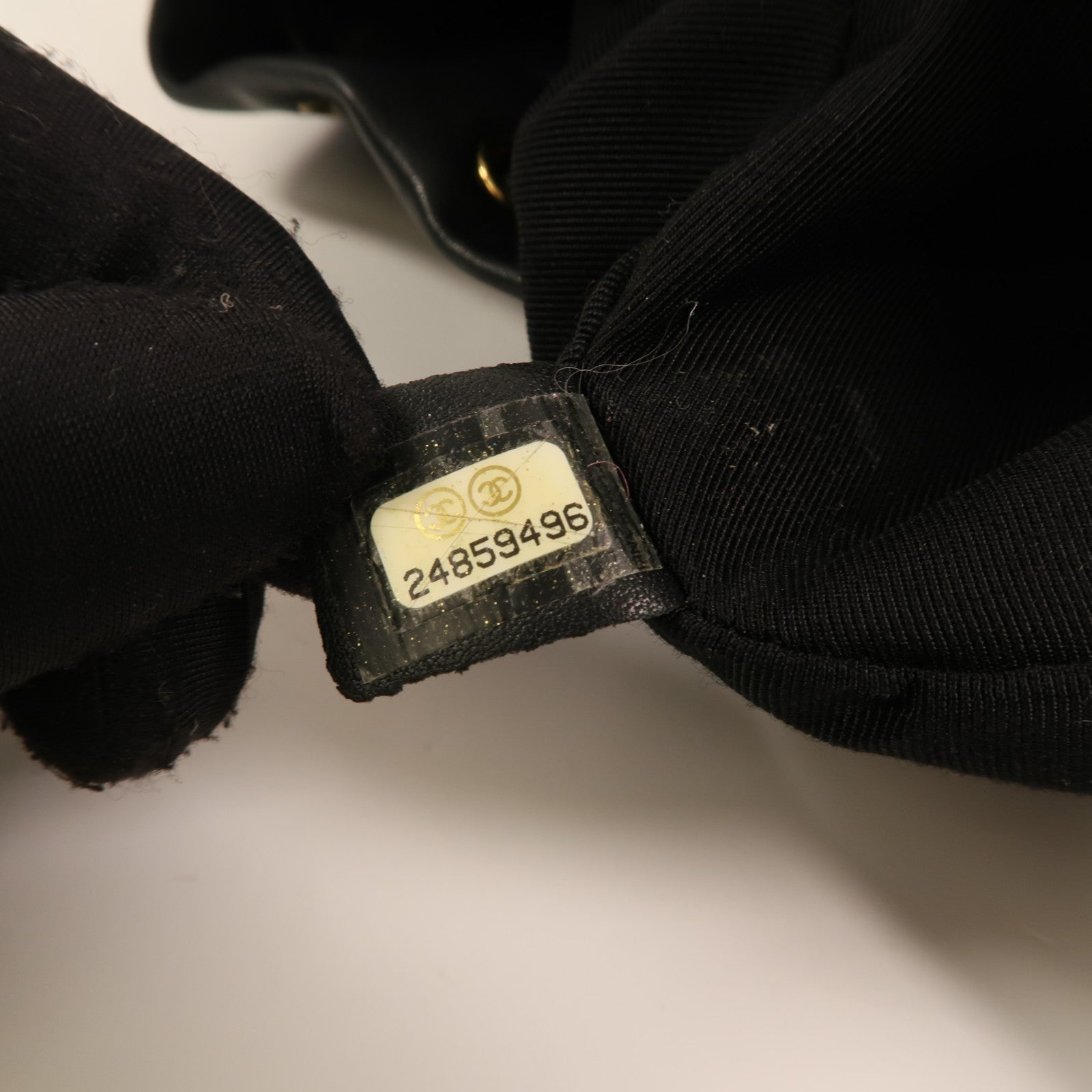 CHANEL 羊皮皮革Backpack Small金扣背包