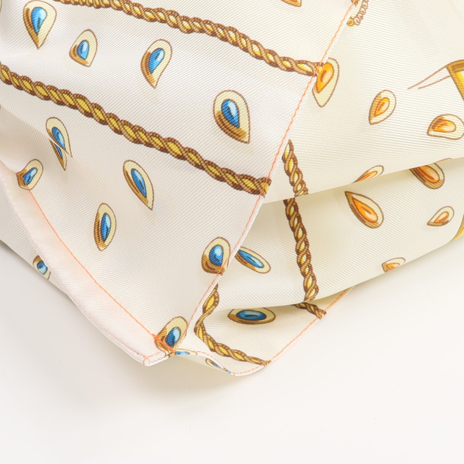 HERMES 絲質/Swift皮革Petit H Shopping Bag銀扣購物袋