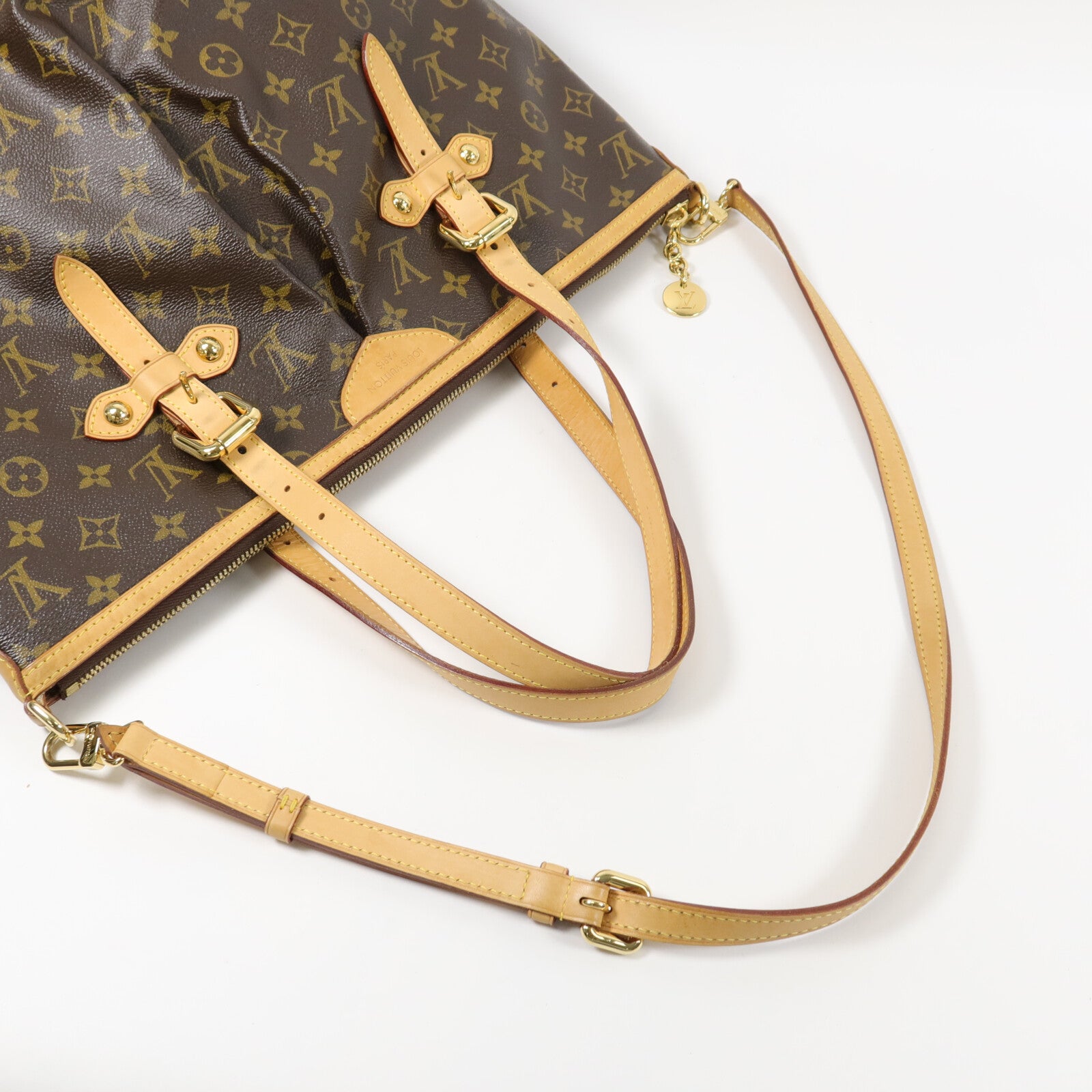LOUIS VUITTON Monogram Palermo GM手挽肩背兩用袋