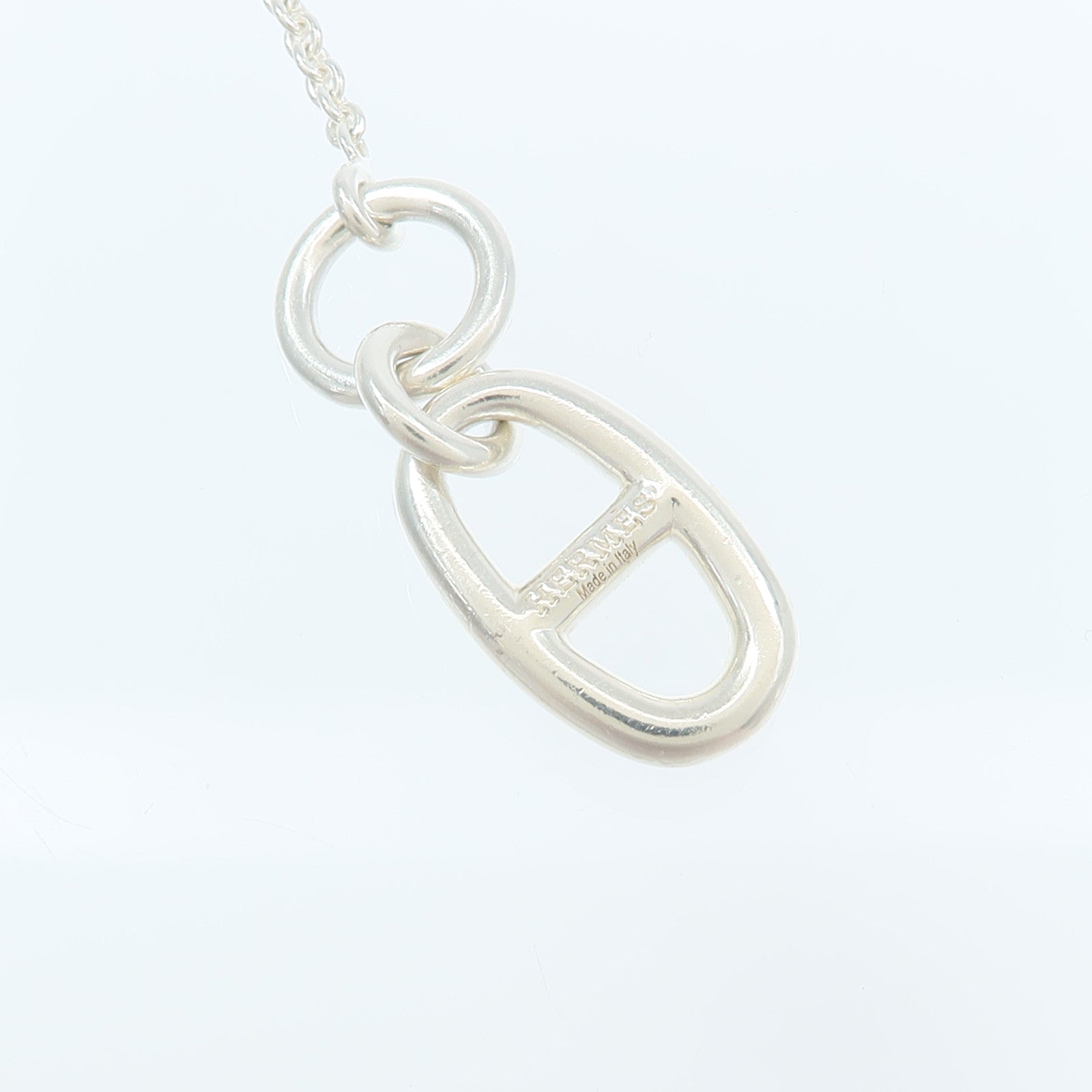 HERMES 925純銀Chaine D'Ancre Necklace項鍊