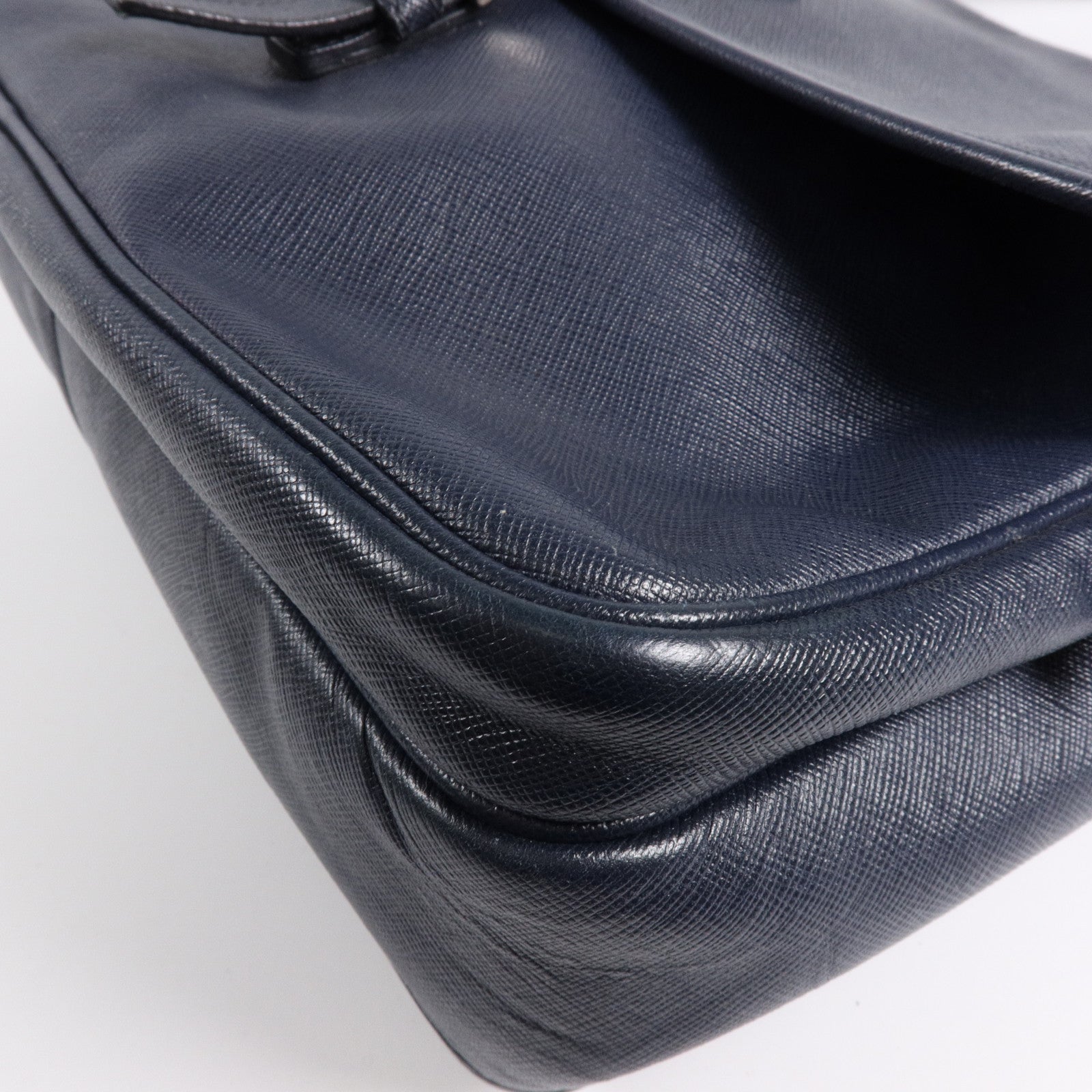 PRADA Saffiano皮革Messenger Bag肩背袋
