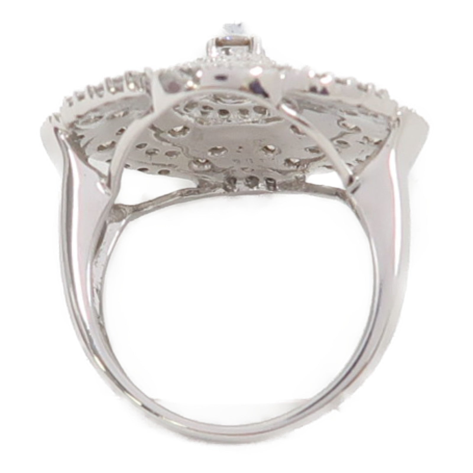 JEWELRY 【激減優惠】18K白金Diamond 8.7g鑽石戒指US#6
