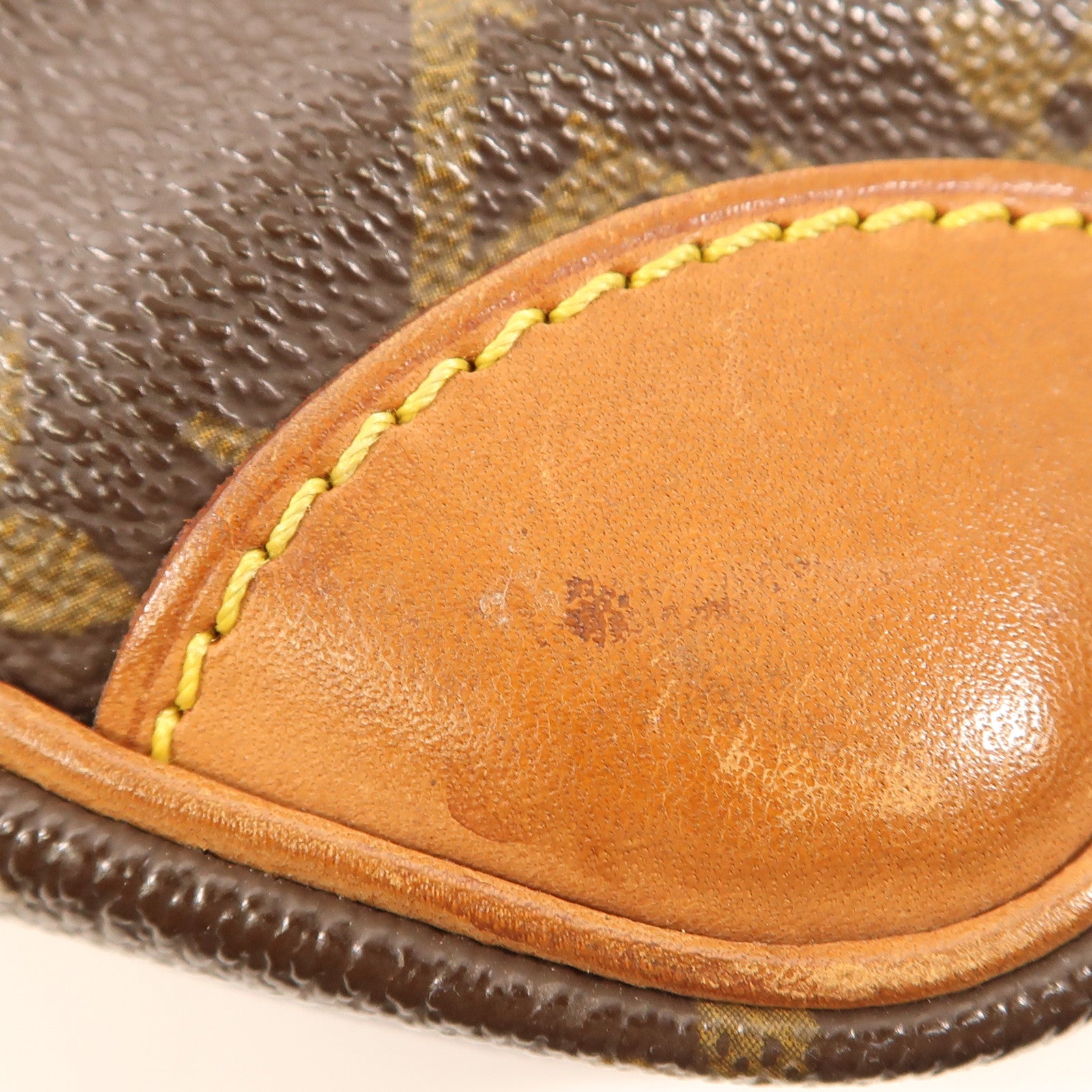 LOUIS VUITTON Monogram Danube金扣肩背袋棕色