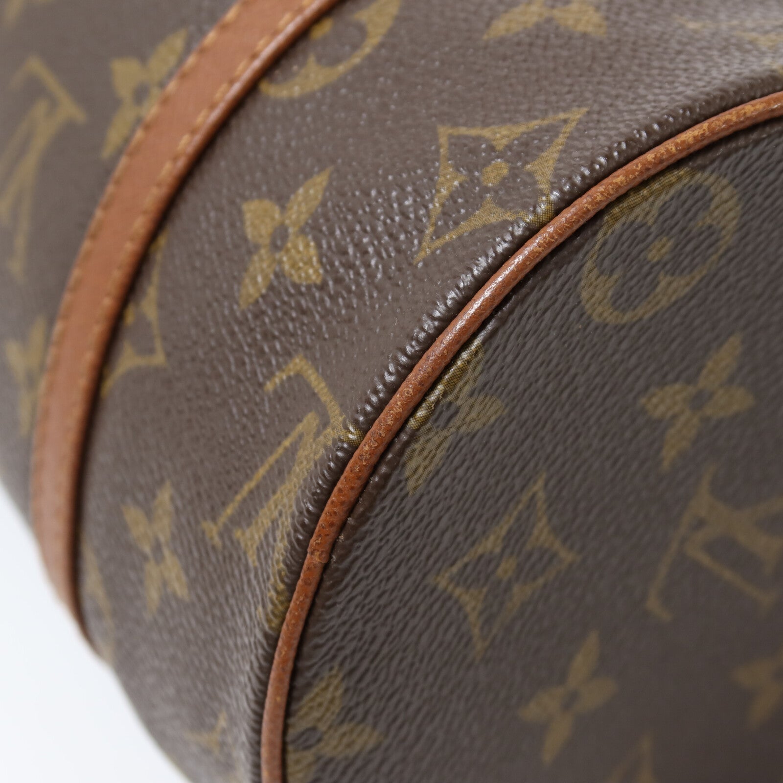 LOUIS VUITTON Monogram Papillon PM金扣手挽袋