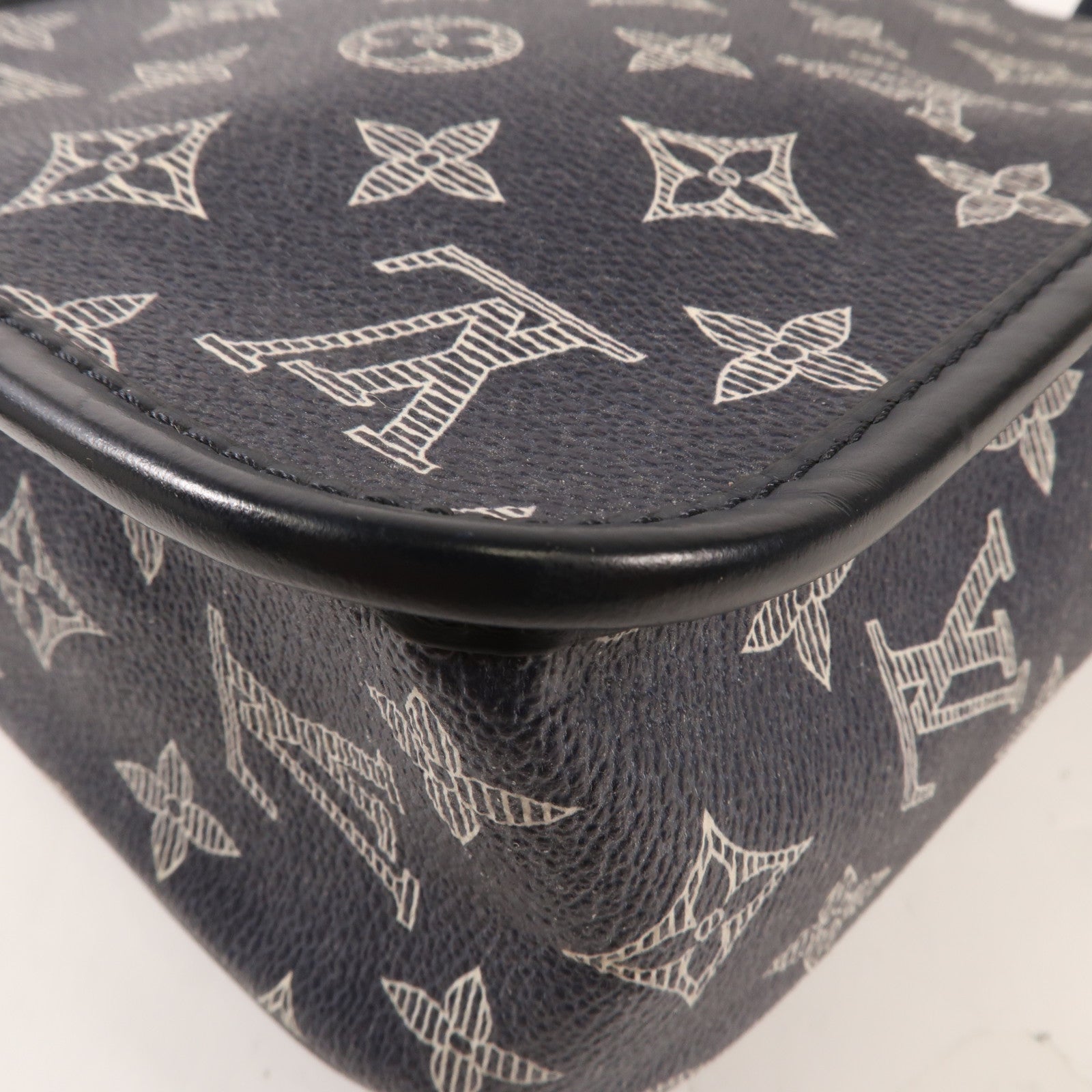 LOUIS VUITTON Monogram Savannah Messenger BB銀扣肩背袋