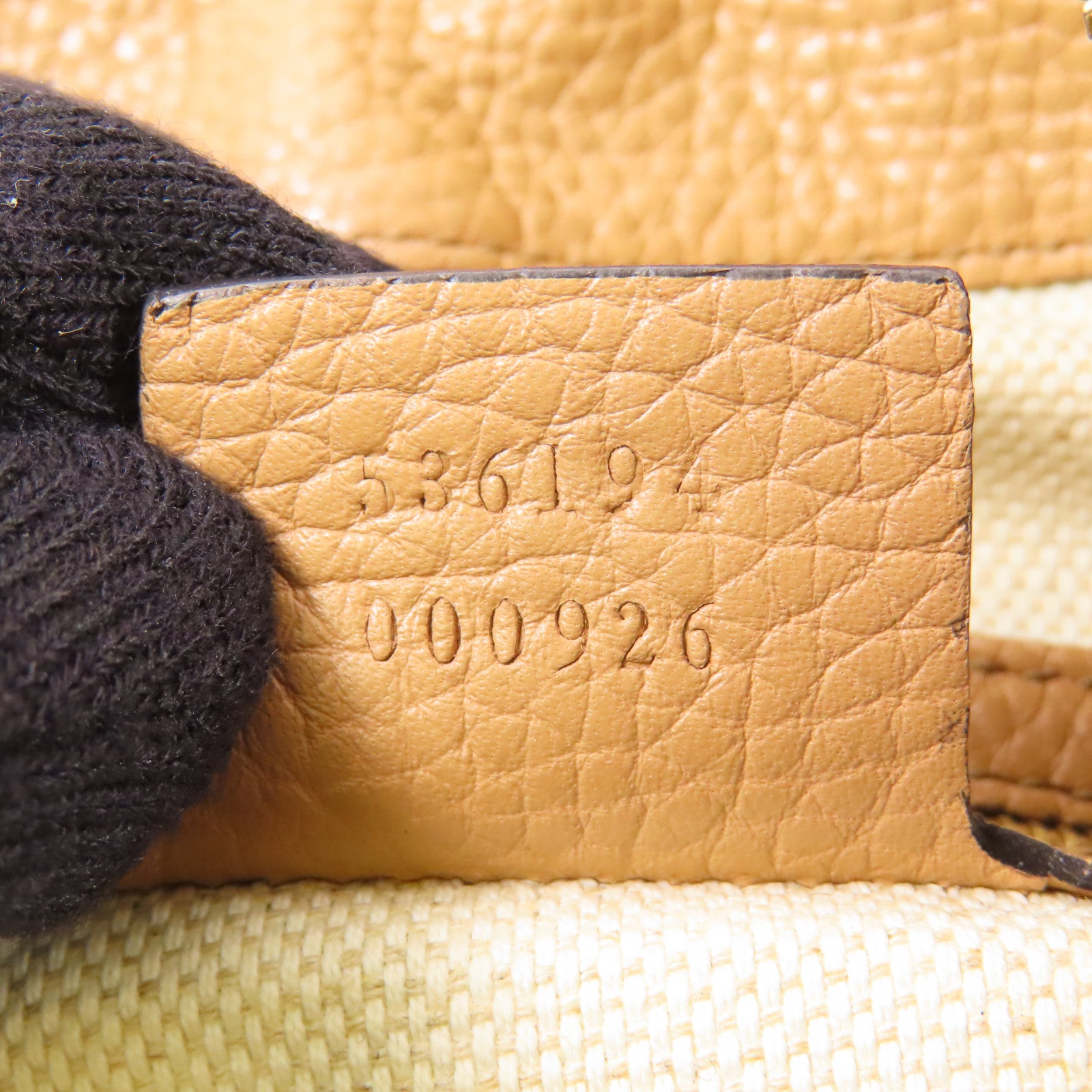 GUCCI 牛皮皮革Soho Interlocking G金扣手挽肩背兩用袋