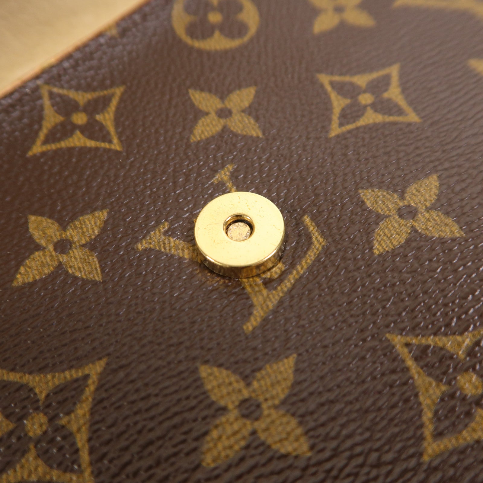 LOUIS VUITTON Monogram Pochette Twin GM金扣肩背袋